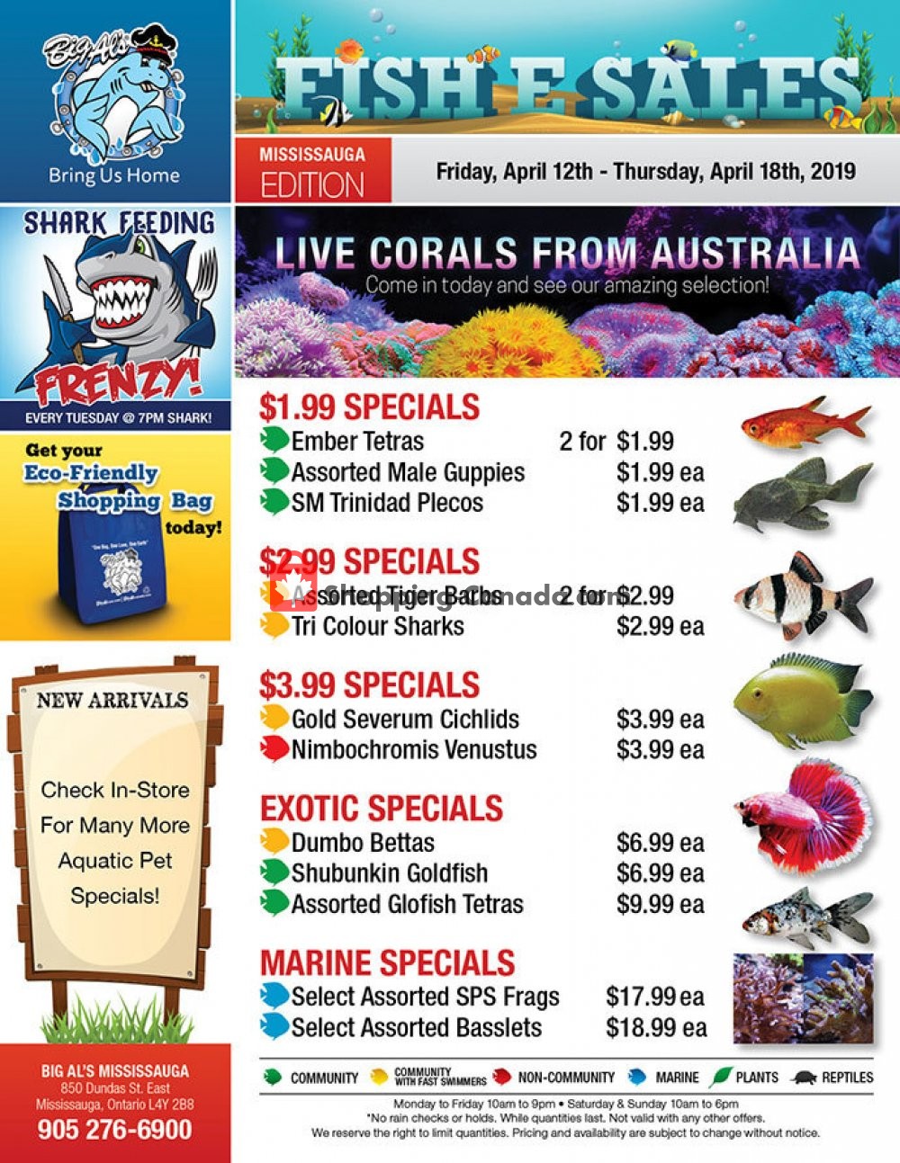 Big Al's flyer from Friday April 12, 2019 to Thursday April 18, 2019 - page 1