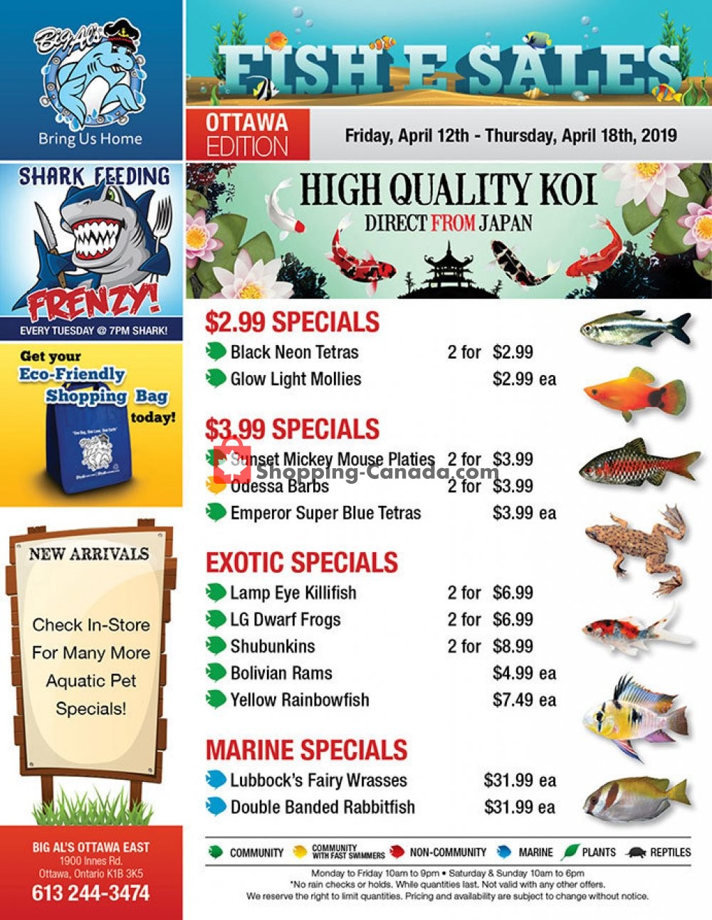 Big Al's flyer from Friday April 12, 2019 to Thursday April 18, 2019 - page 1