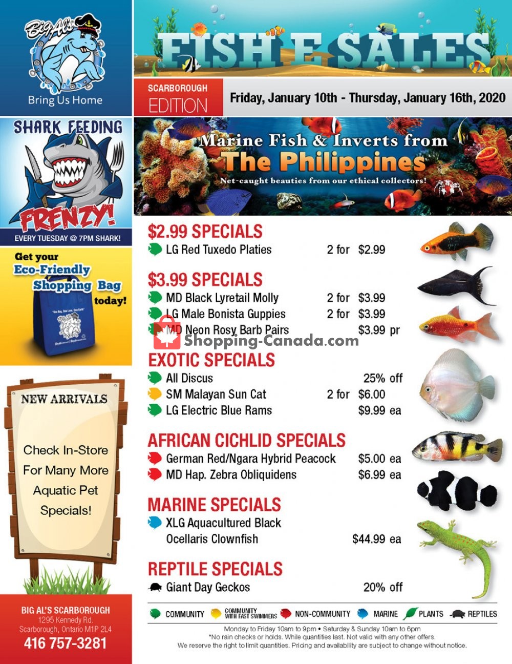 Big Al's flyer from Friday January 10, 2020 to Thursday January 16, 2020 - page 1