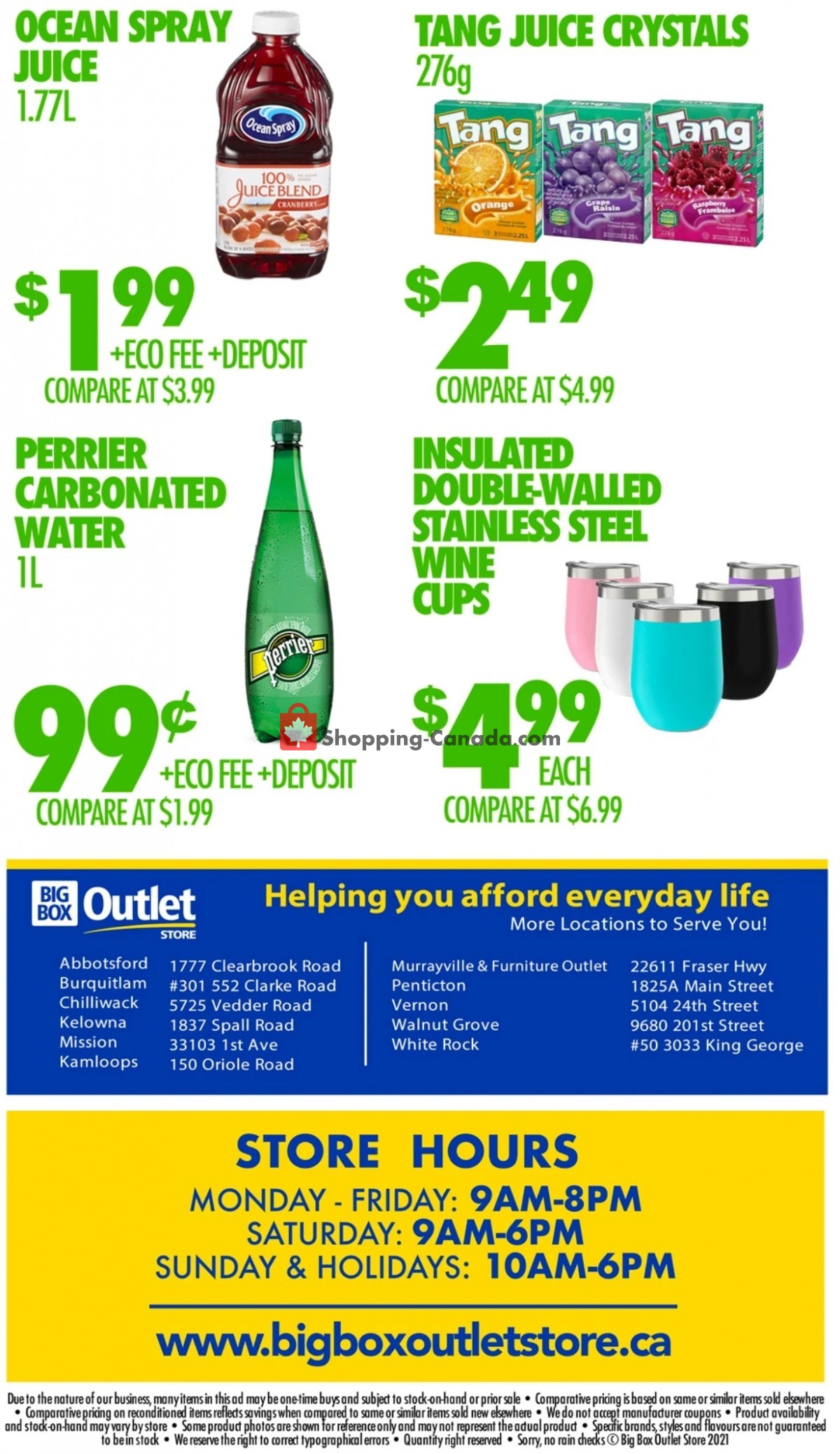 Big Box Outlet Store flyer from Wednesday June 9, 2021 to Tuesday June 15, 2021 - page 4
