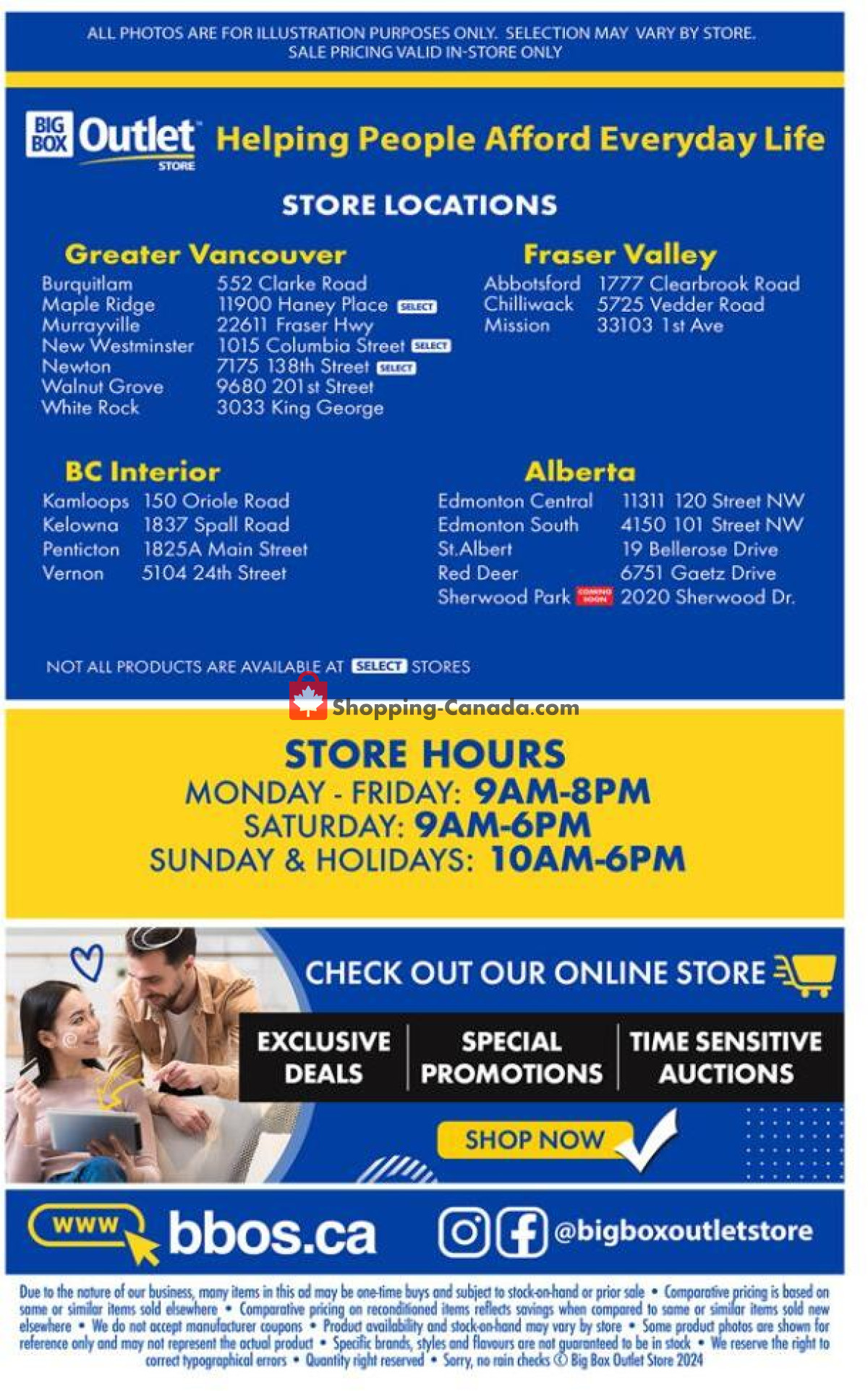 Big Box Outlet Store flyer from Wednesday April 10, 2024 to Tuesday April 16, 2024 - page 13