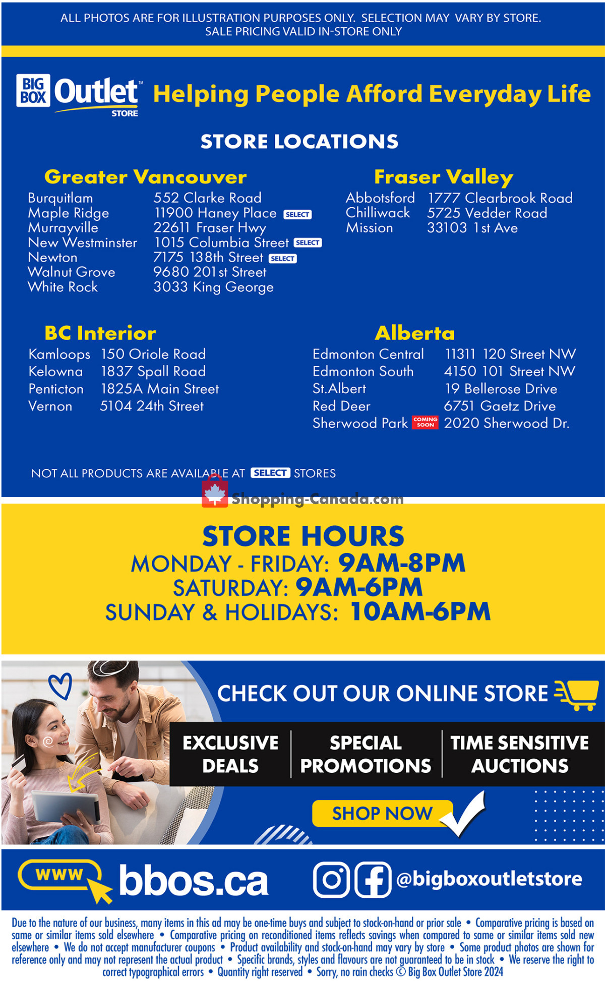 Big Box Outlet Store flyer from Wednesday March 27, 2024 to Tuesday April 2, 2024 - page 8