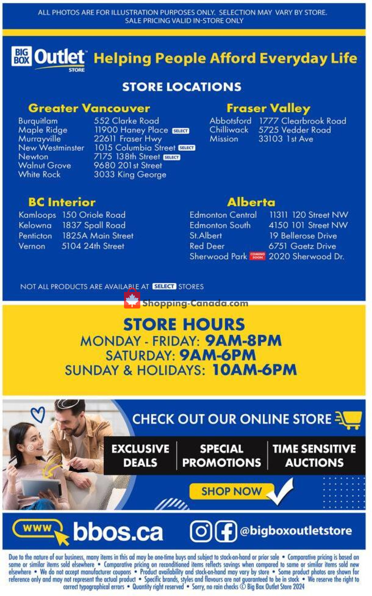 Big Box Outlet Store flyer from Wednesday April 3, 2024 to Tuesday April 9, 2024 - page 12