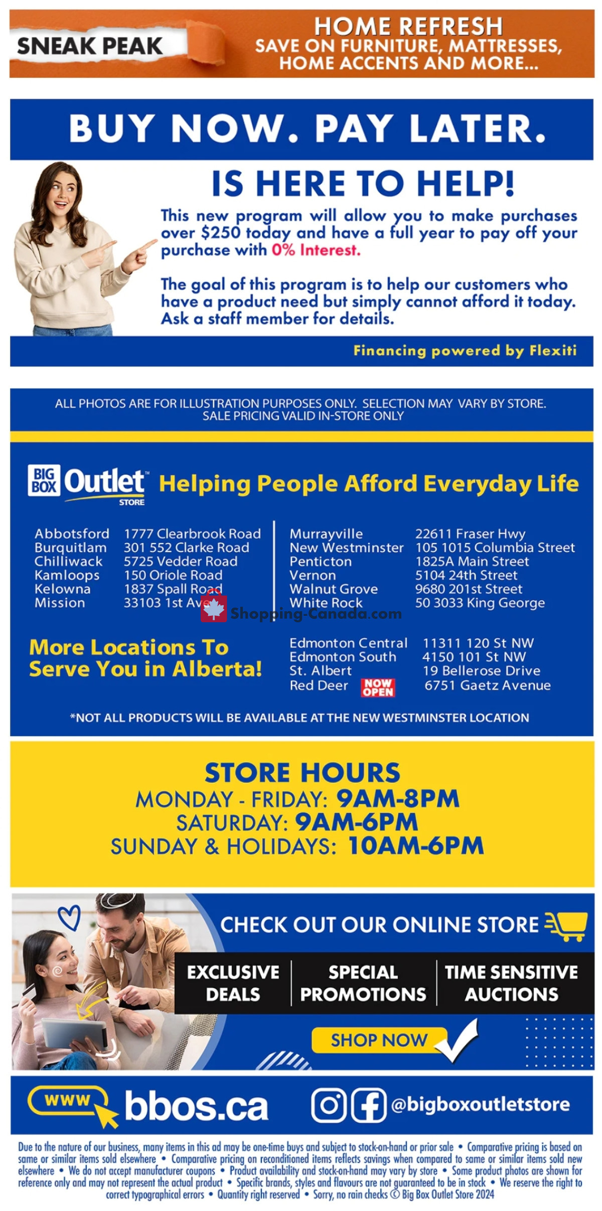 Big Box Outlet Store flyer from Wednesday January 3, 2024 to Tuesday January 9, 2024 - page 7