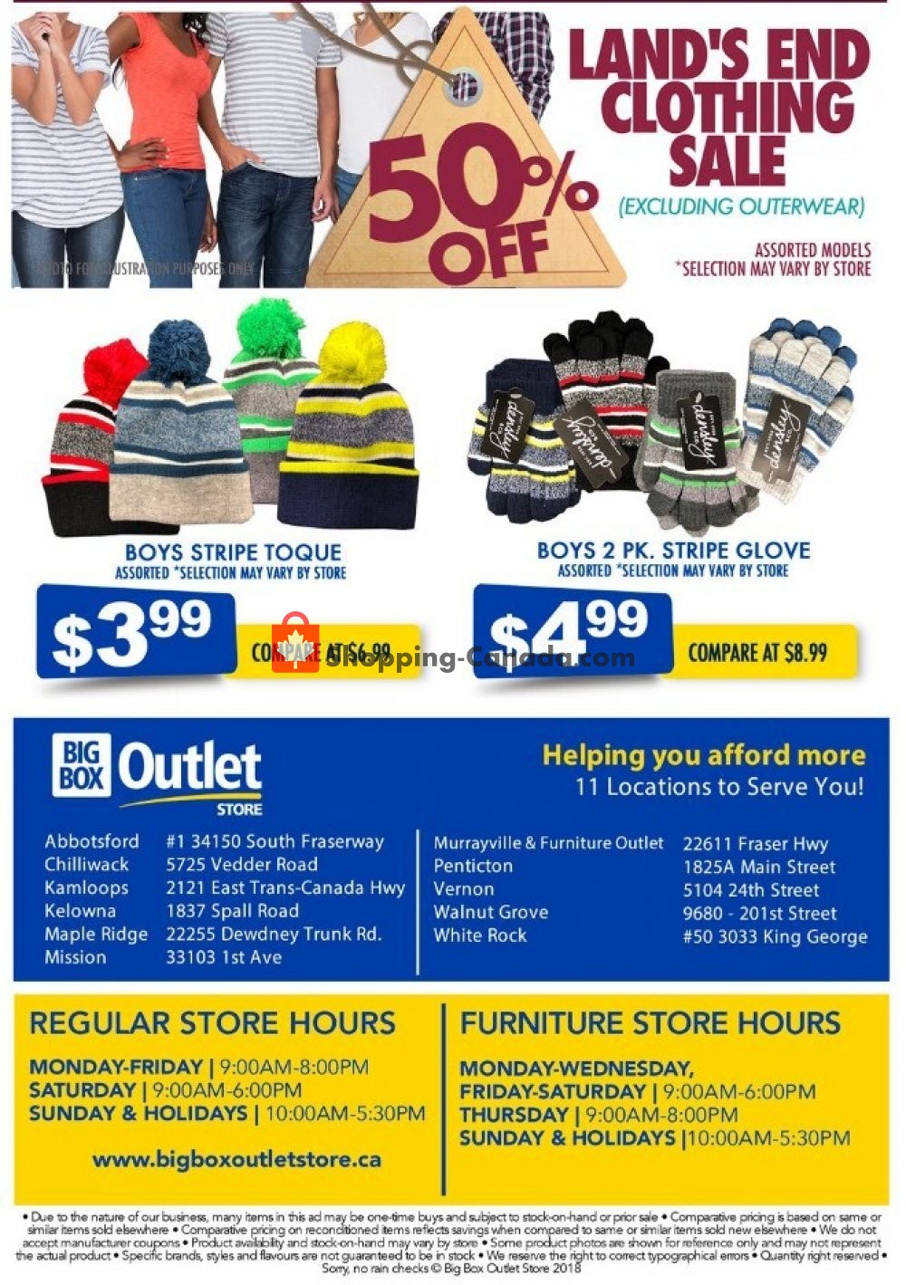 Big Box Outlet Store flyer from Wednesday October 24, 2018 to Sunday October 28, 2018 - page 2
