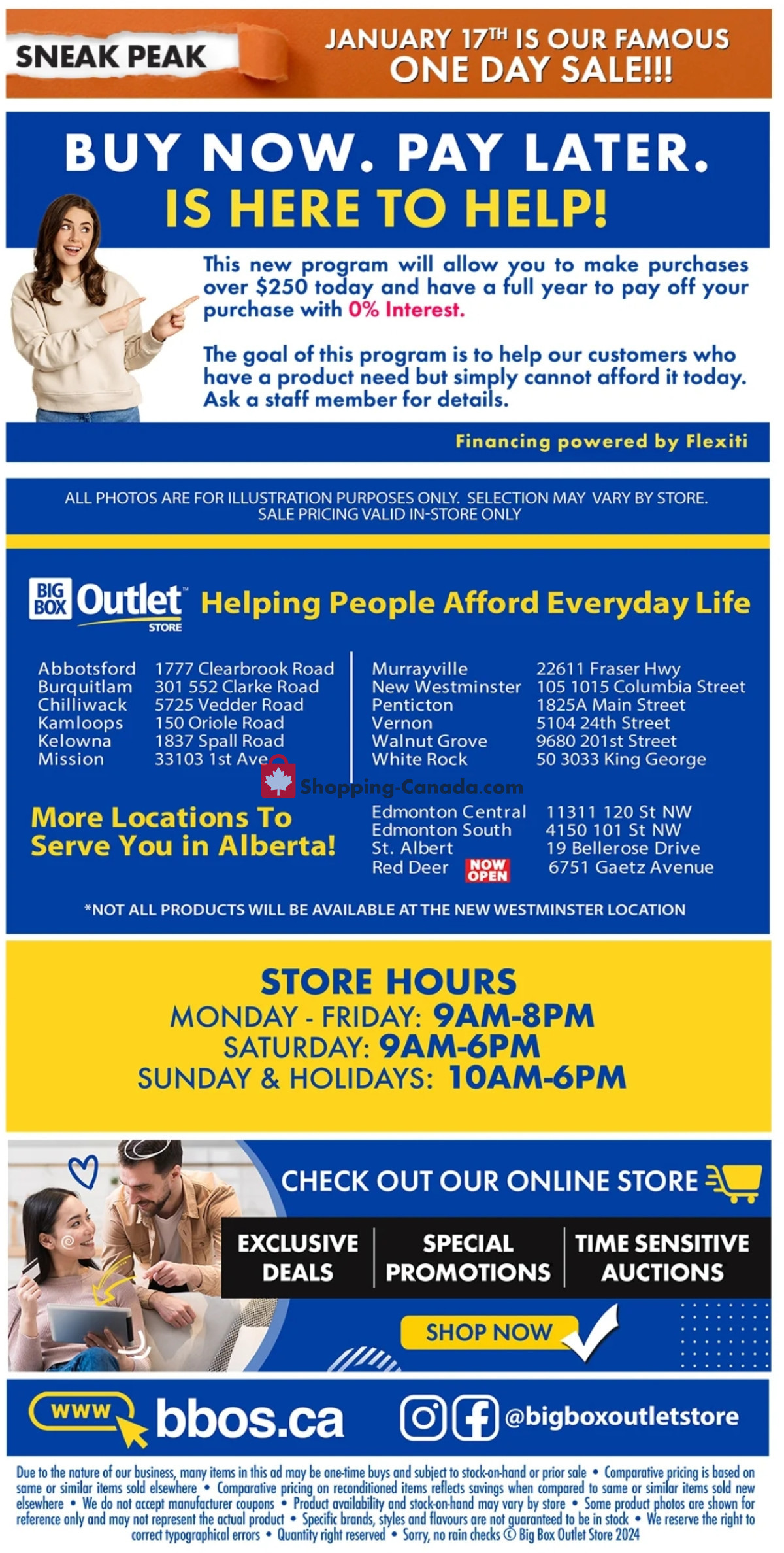 Big Box Outlet Store flyer from Wednesday January 10, 2024 to Tuesday January 16, 2024 - page 7