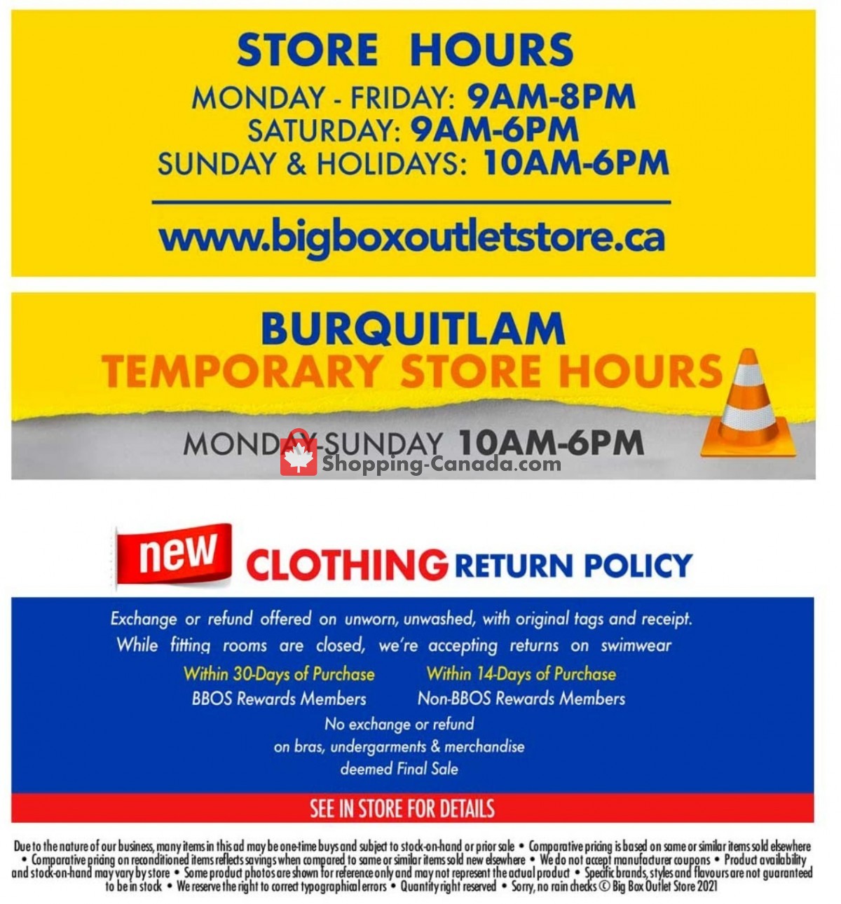 Big Box Outlet Store flyer from Wednesday April 28, 2021 to Tuesday May 4, 2021 - page 6