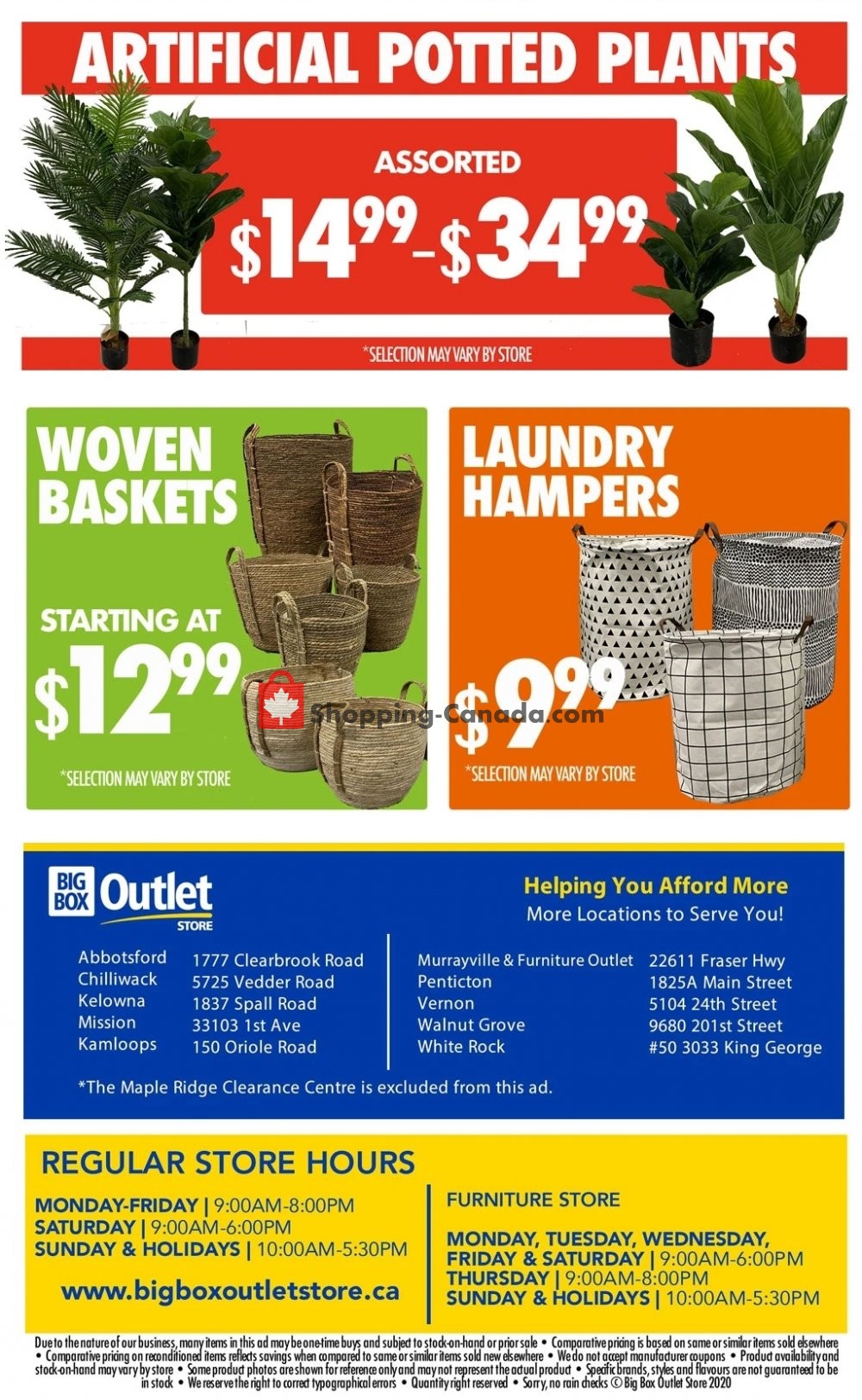 Big Box Outlet Store flyer from Wednesday January 15, 2020 to Tuesday January 21, 2020 - page 3