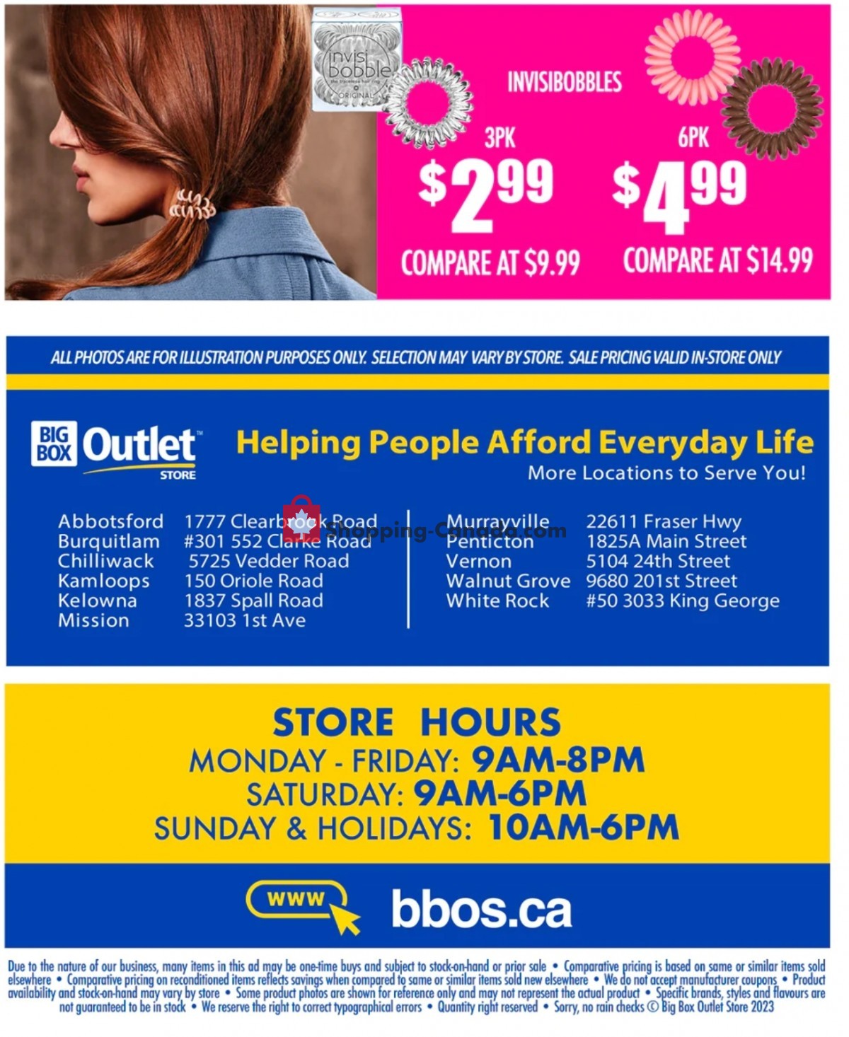 Big Box Outlet Store Canada, flyer (Hot Offers) May 3 May 9, 2023