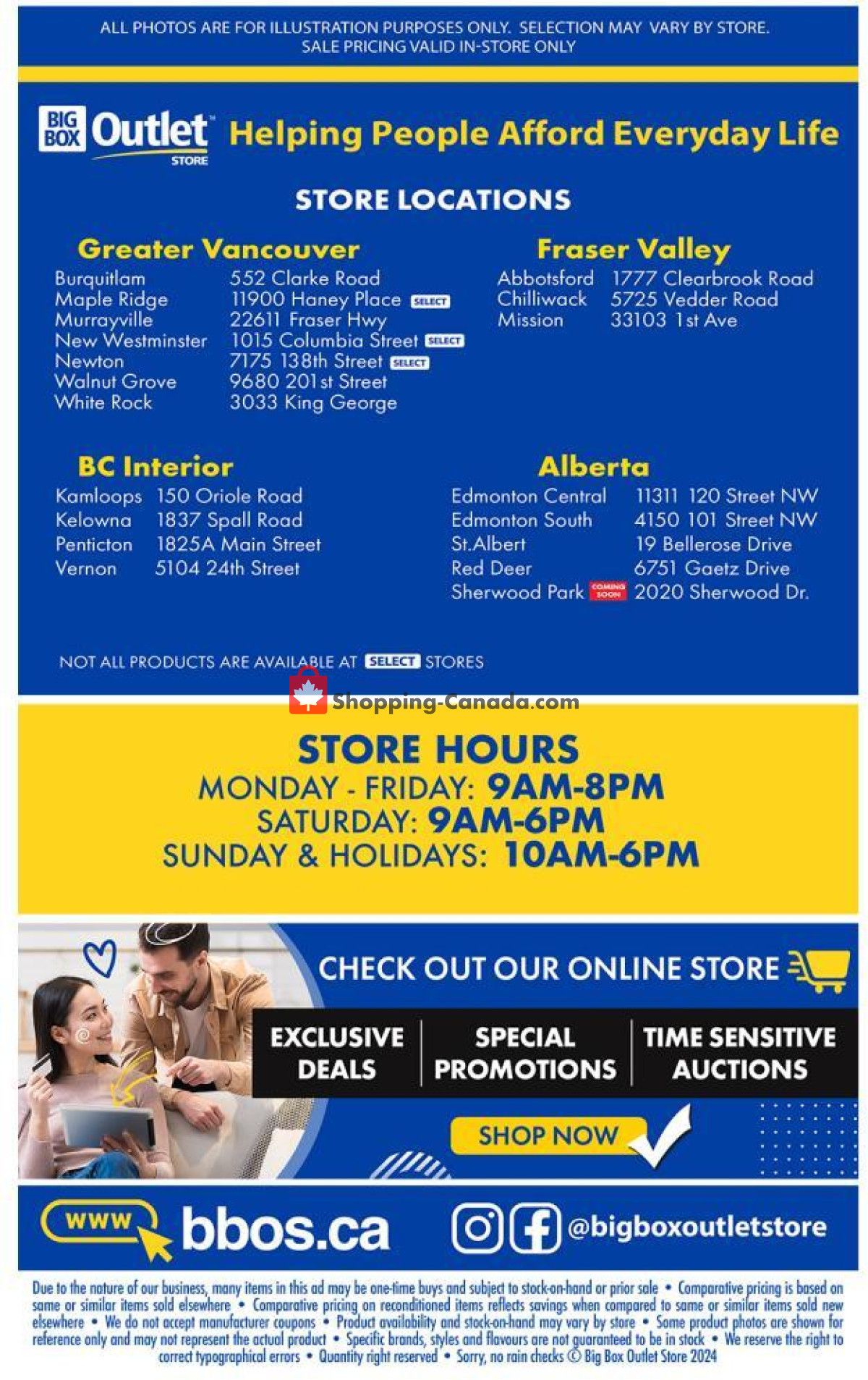 Big Box Outlet Store flyer from Wednesday May 22, 2024 to Tuesday May 28, 2024 - page 18