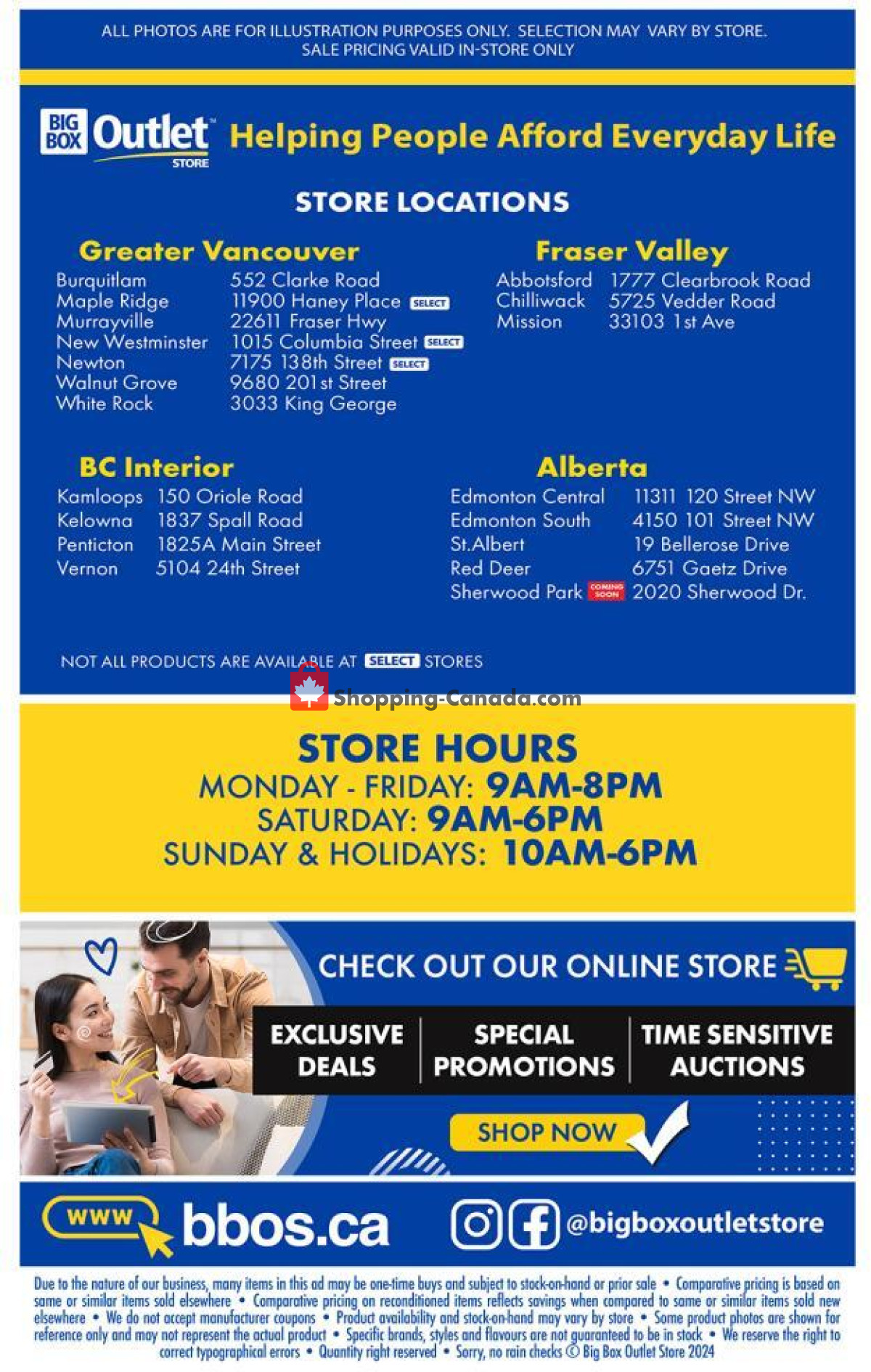 Big Box Outlet Store flyer from Wednesday May 1, 2024 to Monday May 6, 2024 - page 16