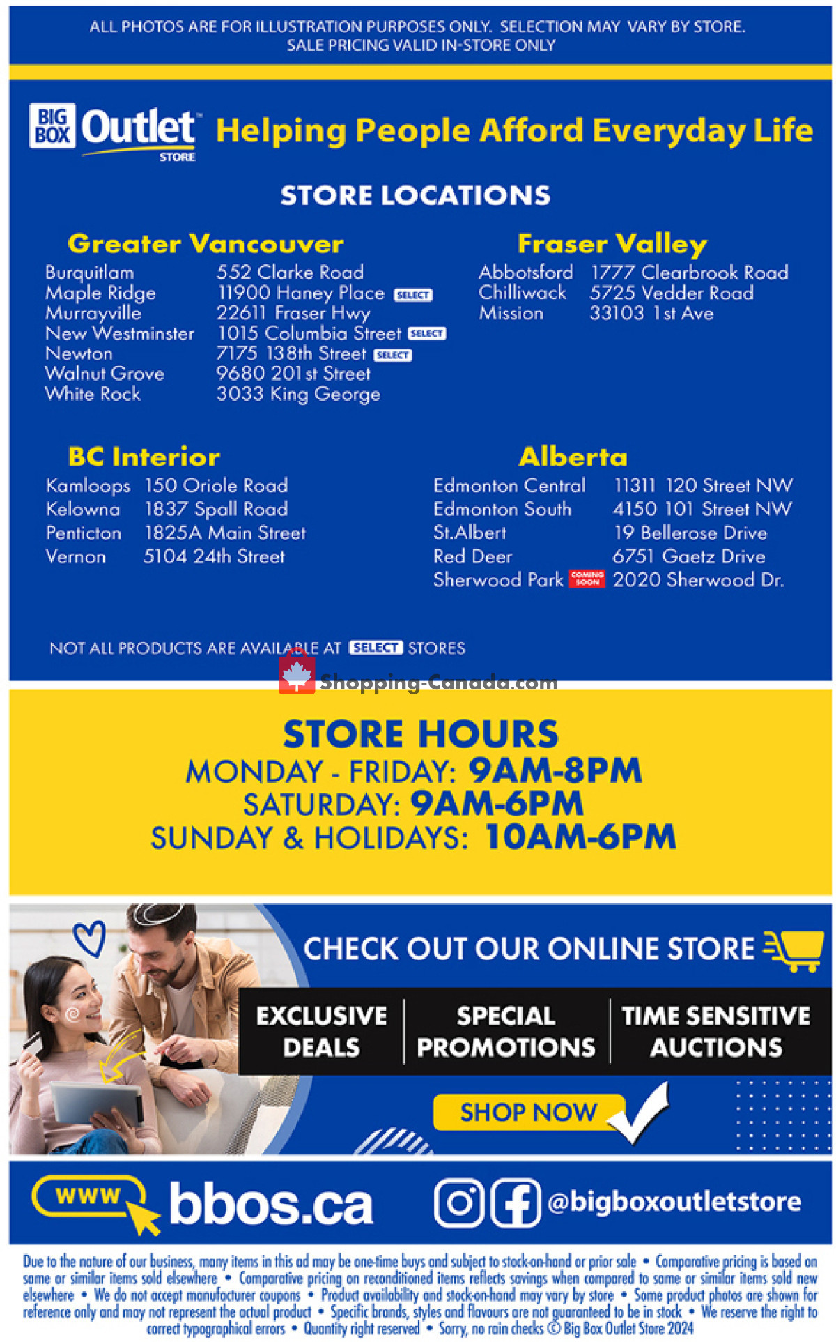 Big Box Outlet Store flyer from Wednesday May 1, 2024 to Tuesday May 7, 2024 - page 14