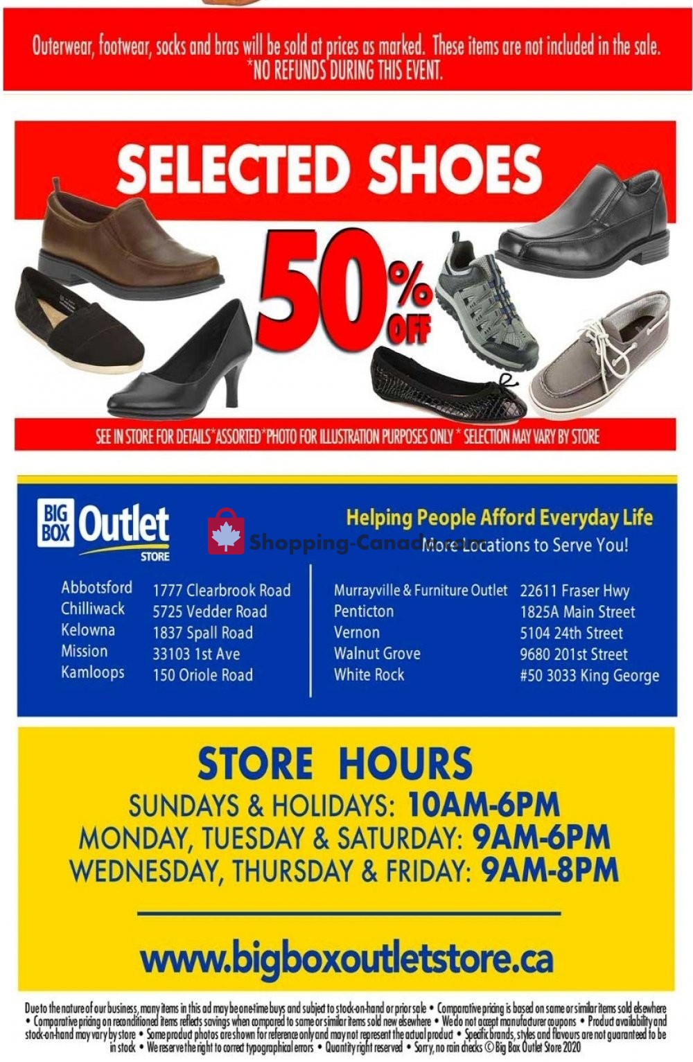 Big Box Outlet Store flyer from Friday August 7, 2020 to Sunday August 16, 2020 - page 2
