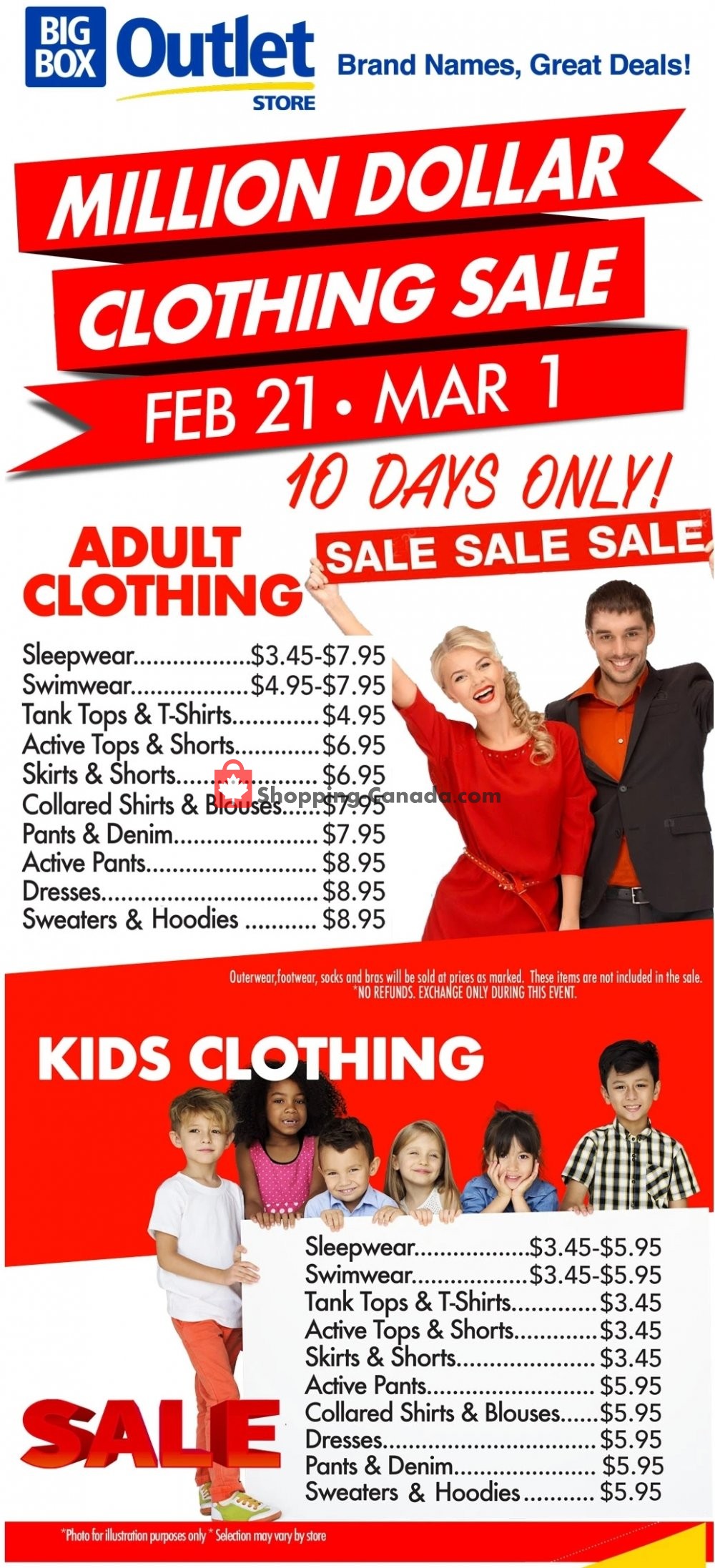 1 dollar clothing store online