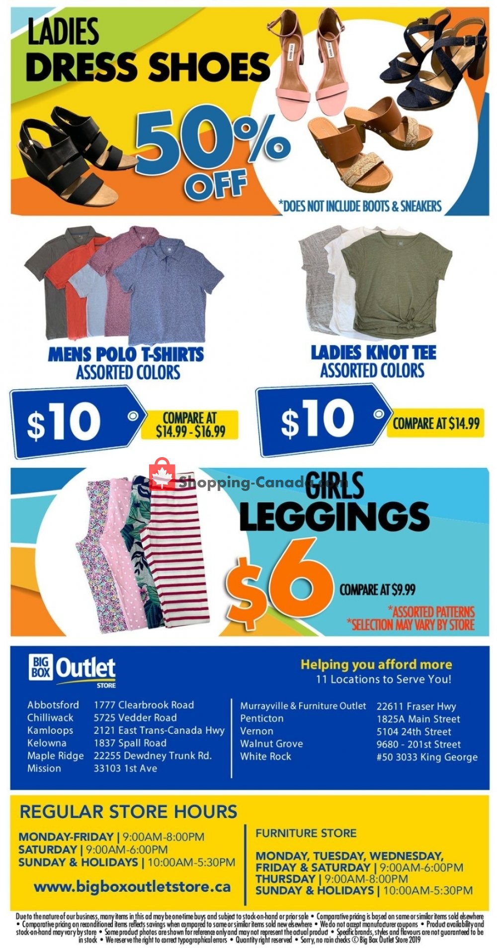 Big Box Outlet Store flyer from Wednesday March 13, 2019 to Tuesday March 19, 2019 - page 2