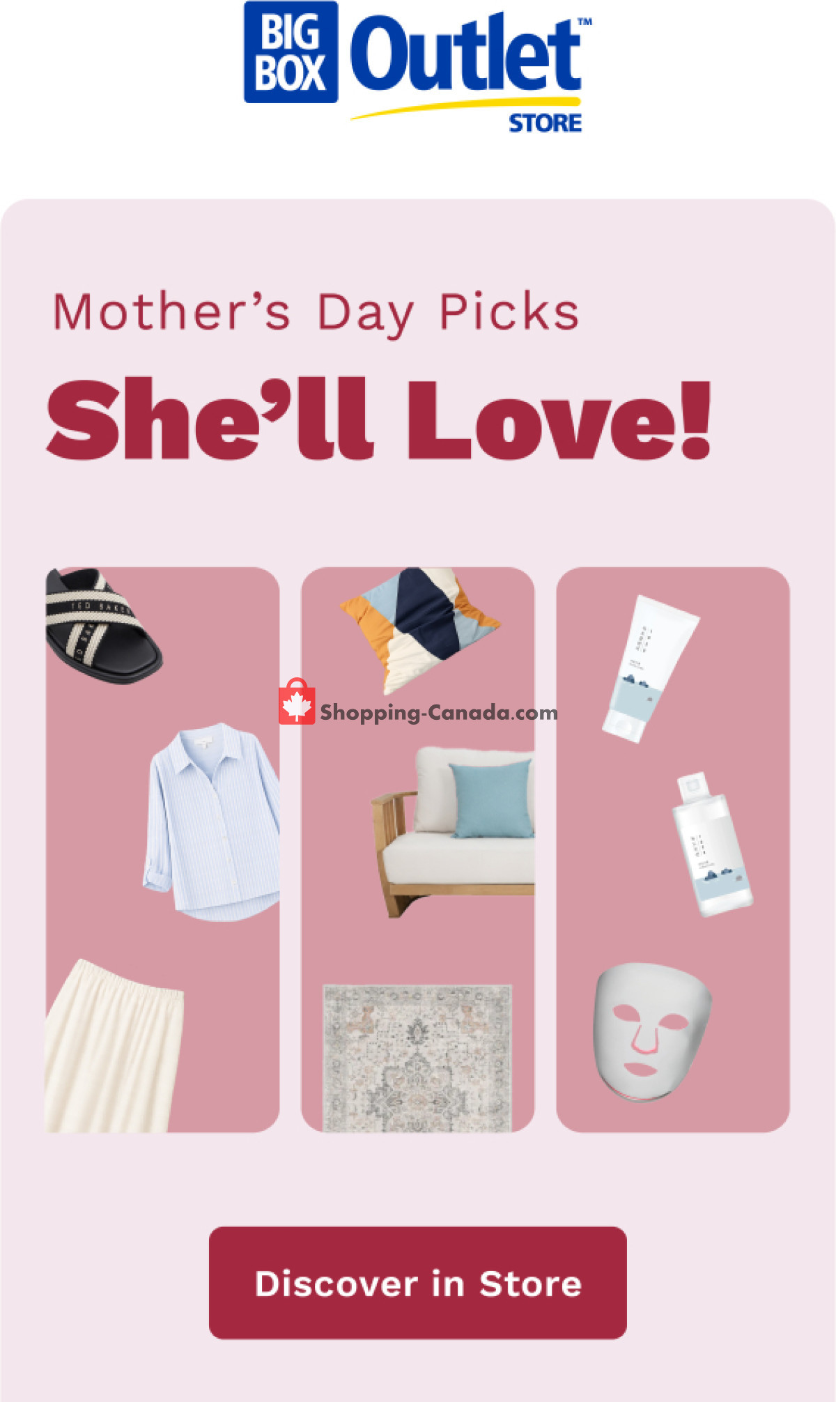 Big Box Outlet Store flyer from Thursday May 7, 2026 to Saturday May 23, 2026 - page 1