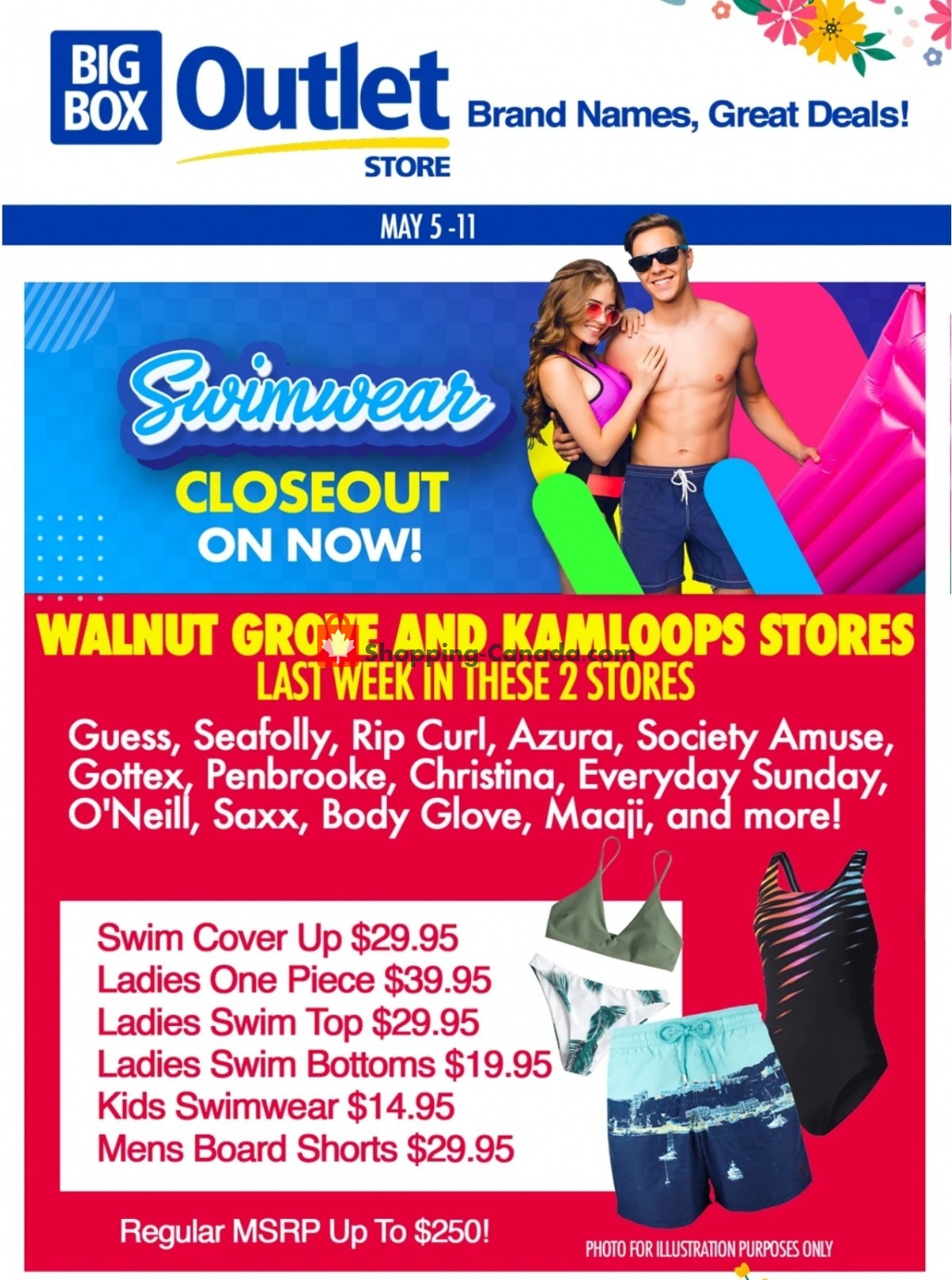 Big Box Outlet Store flyer from Wednesday May 5, 2021 to Tuesday May 11, 2021 - page 1