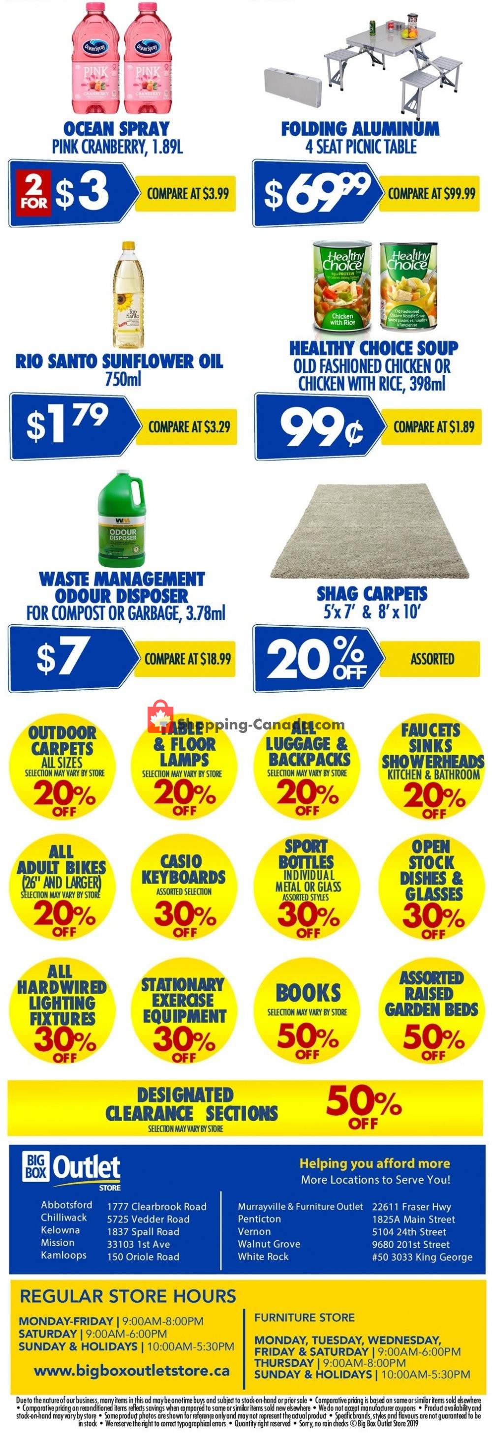Big Box Outlet Store flyer from Monday June 24, 2019 to Tuesday June 25, 2019 - page 2