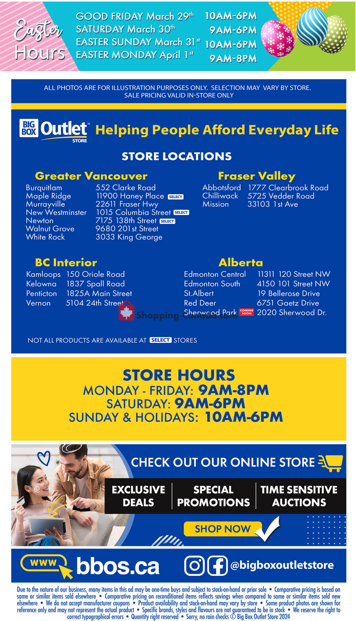 Big Box Outlet Store flyer from Friday March 29, 2024 to Monday April 1, 2024 - page 17
