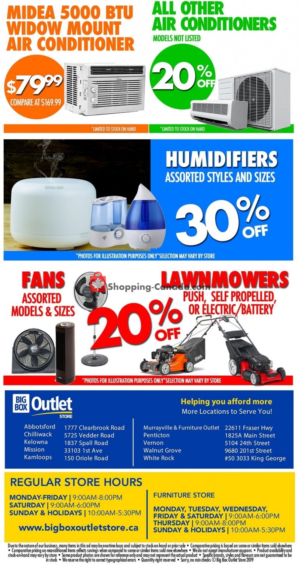 Big Box Outlet Store flyer from Wednesday July 10, 2019 to Tuesday July 16, 2019 - page 2