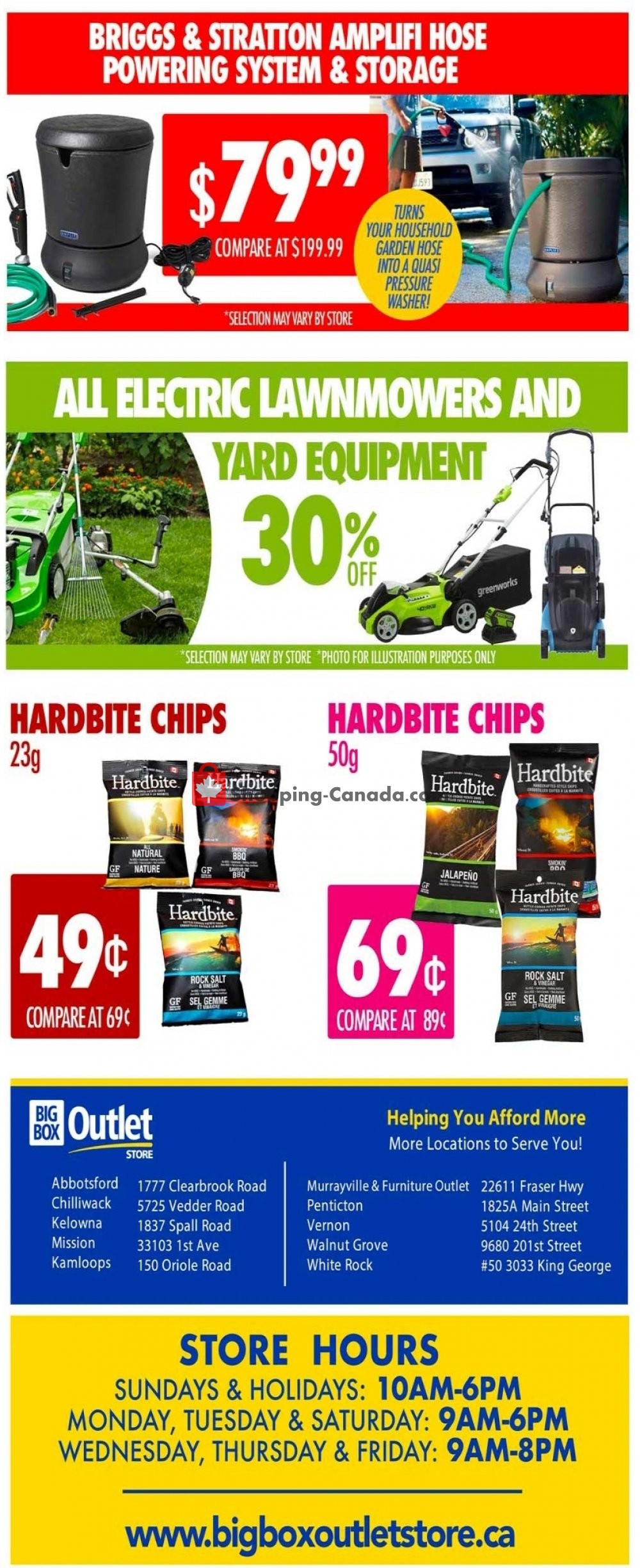 Big Box Outlet Store flyer from Wednesday July 15, 2020 to Tuesday July 21, 2020 - page 2