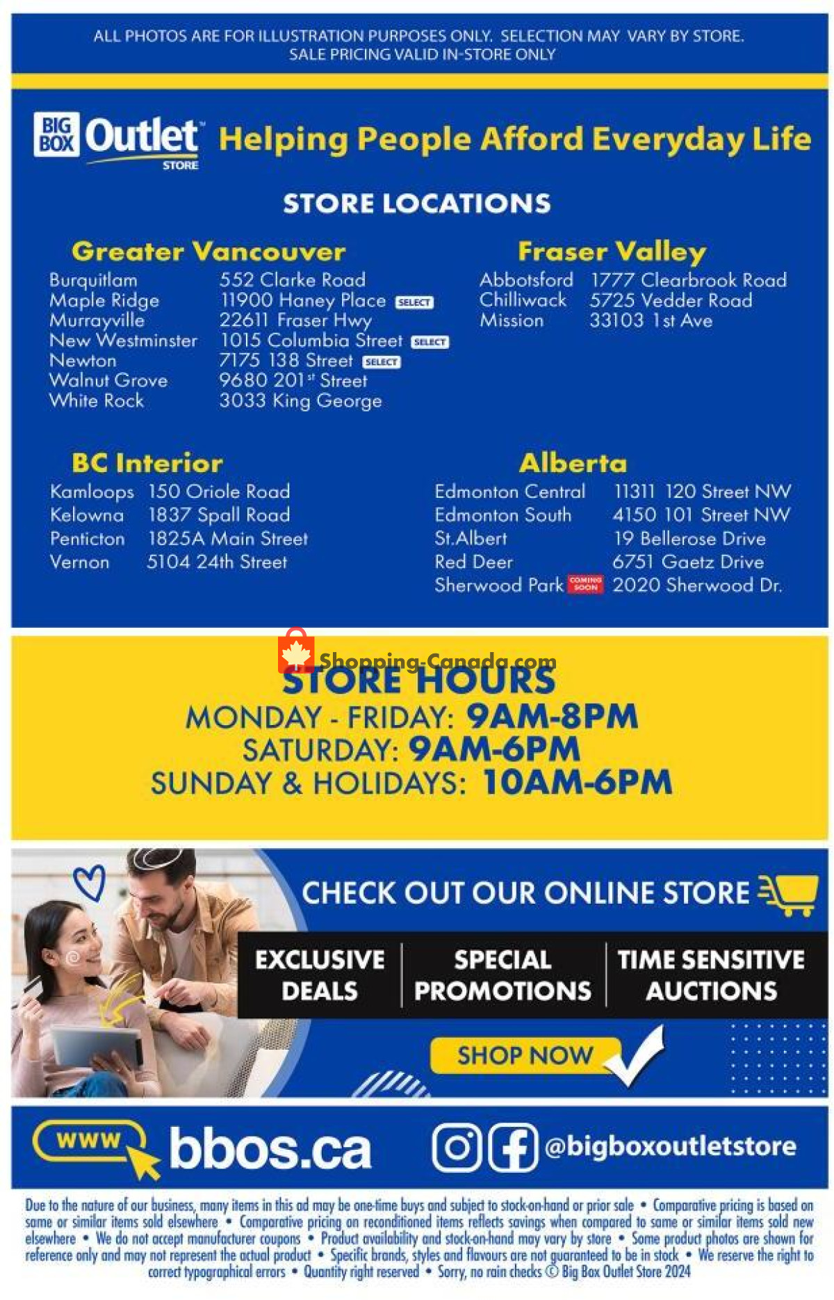 Big Box Outlet Store flyer from Wednesday March 20, 2024 to Tuesday March 26, 2024 - page 16