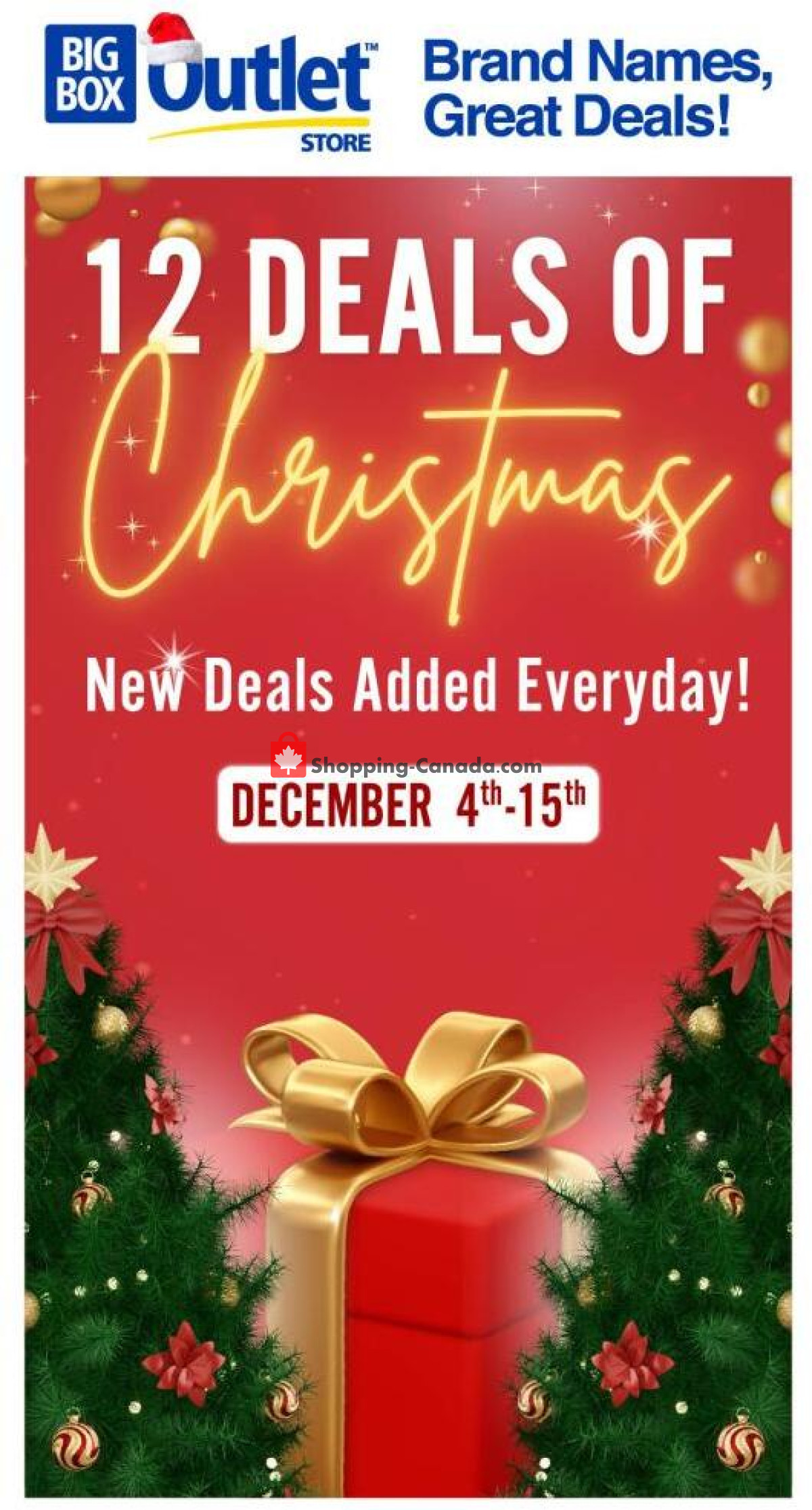 Big Box Outlet Store flyer from Saturday December 7, 2024 to Tuesday December 10, 2024 - page 26