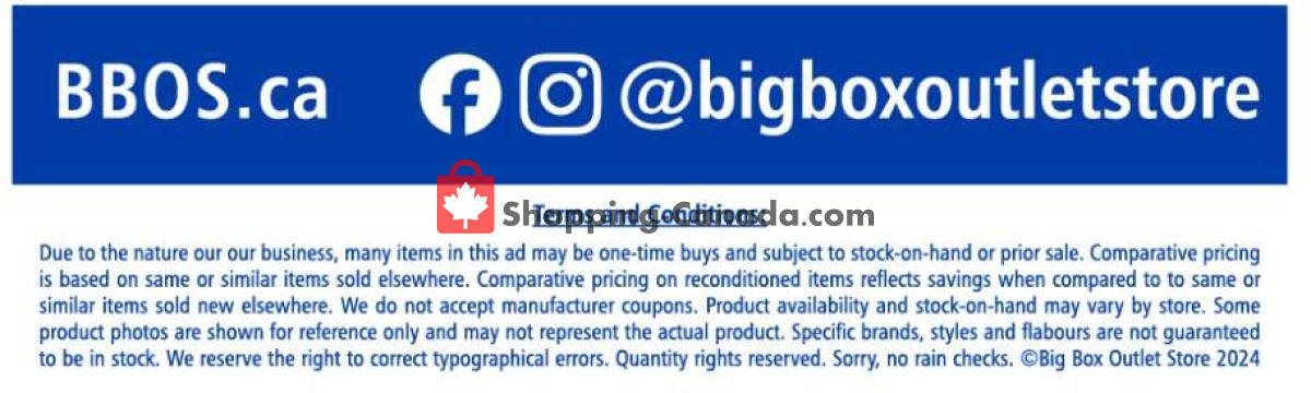 Big Box Outlet Store flyer from Saturday December 7, 2024 to Tuesday December 10, 2024 - page 48