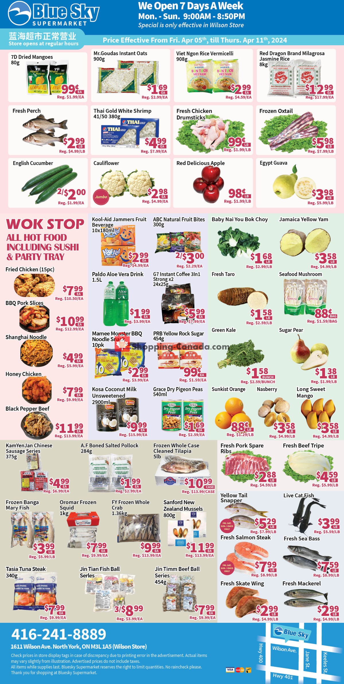 Blue Sky Supermarket flyer from Friday April 5, 2024 to Thursday April 11, 2024 - page 2