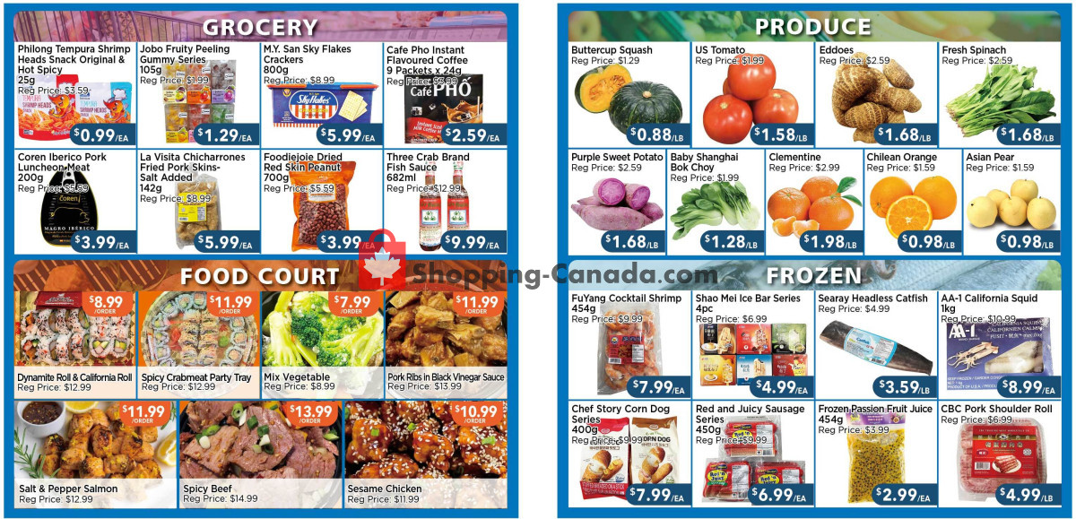 Blue Sky Supermarket flyer from Friday August 7, 2026 to Thursday August 13, 2026 - page 2
