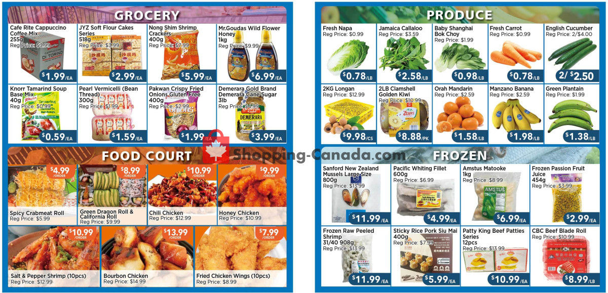 Blue Sky Supermarket flyer from Friday July 17, 2026 to Thursday July 23, 2026 - page 2