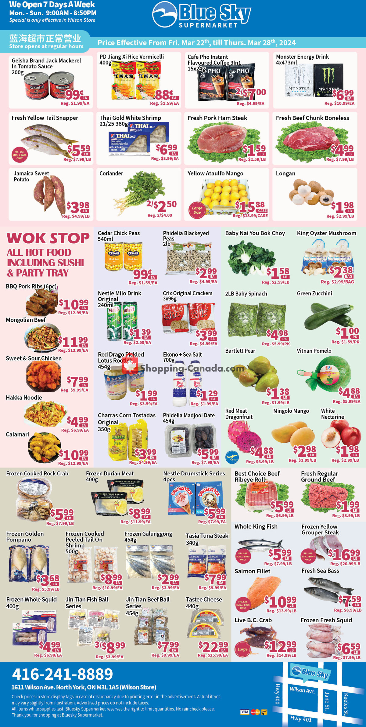 Blue Sky Supermarket flyer from Friday March 22, 2024 to Thursday March 28, 2024 - page 2