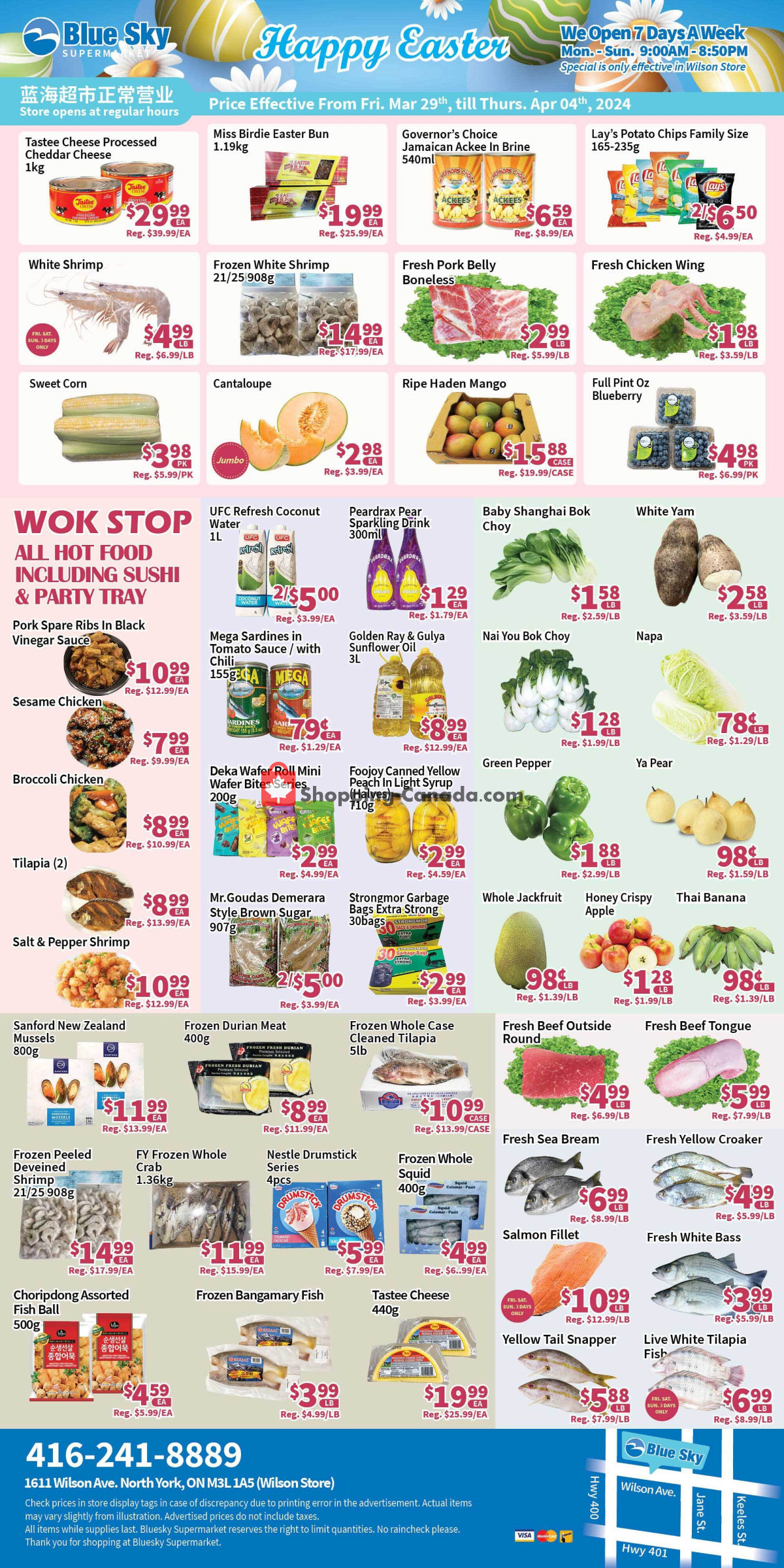 Blue Sky Supermarket flyer from Friday March 29, 2024 to Thursday April 4, 2024 - page 2