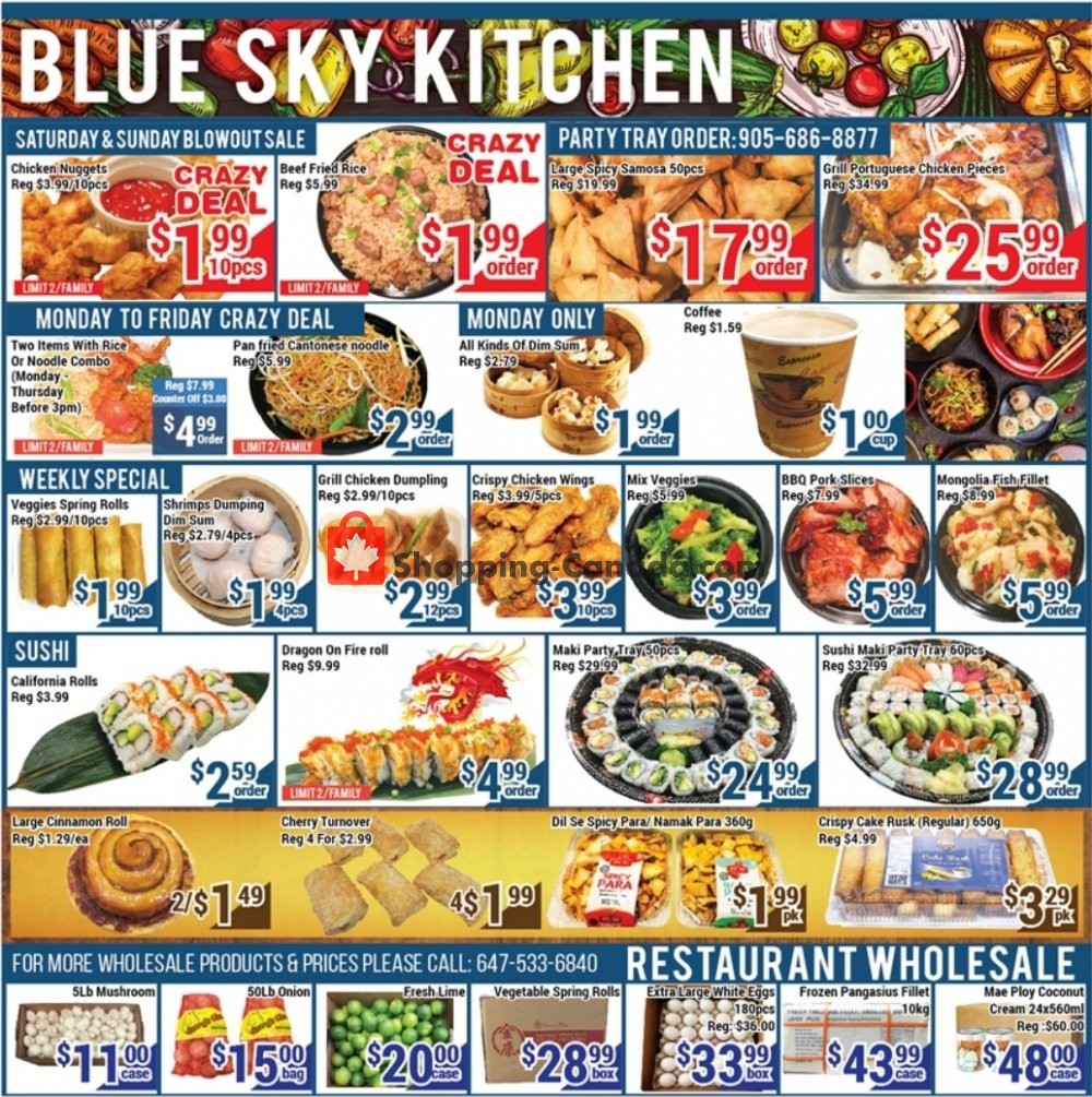 Blue Sky Supermarket flyer from Friday November 30, 2018 to Thursday December 6, 2018 - page 2