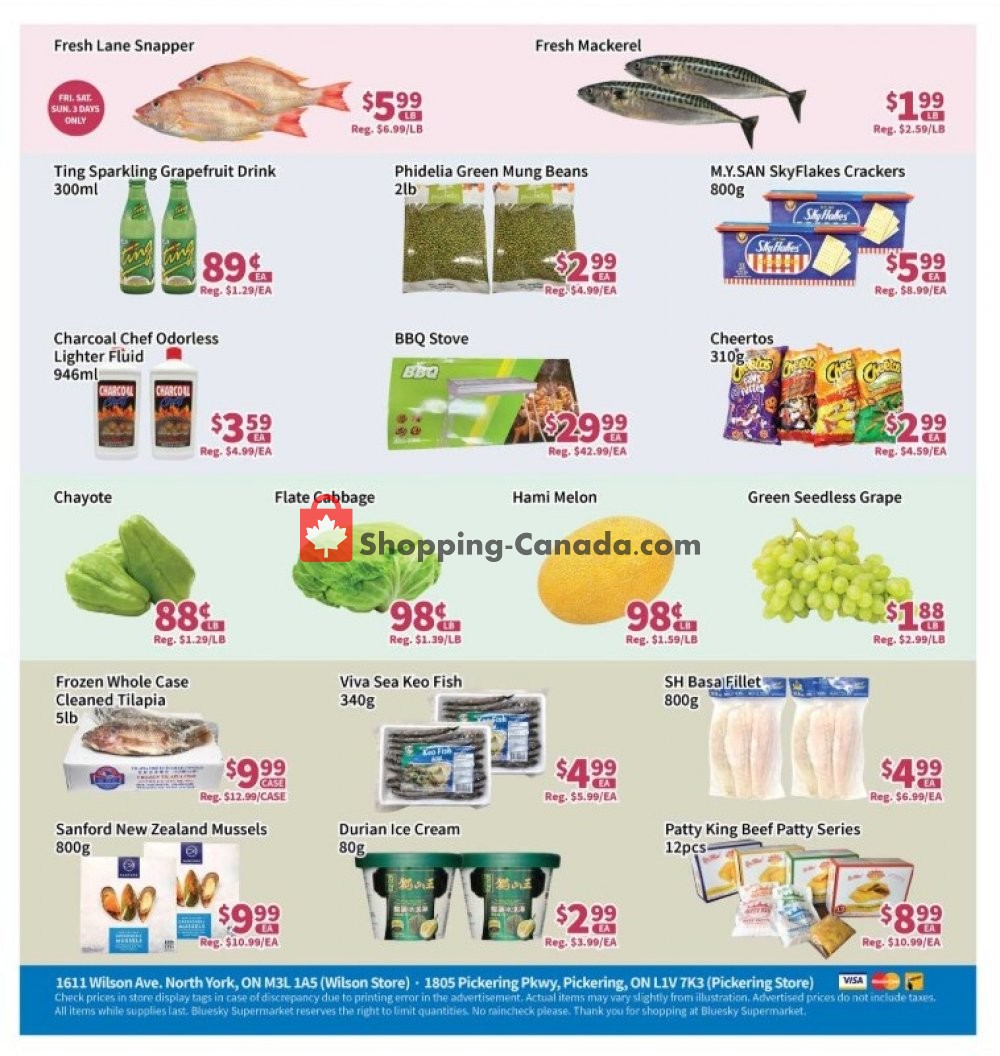 Blue Sky Supermarket flyer from Friday July 24, 2020 to Thursday July 30, 2020 - page 2