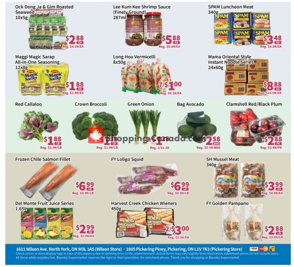 Blue Sky Supermarket flyer from Friday July 31, 2020 to Thursday August 6, 2020 - page 2