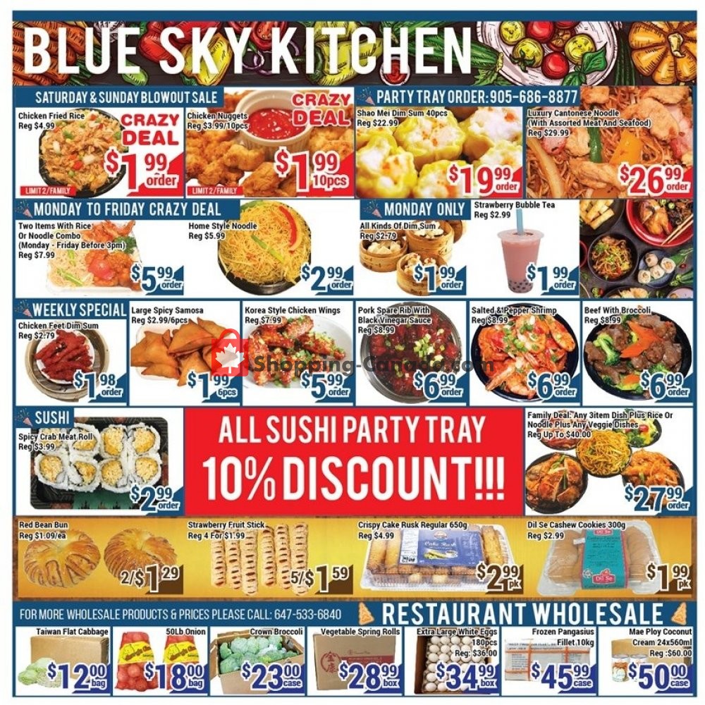 Blue Sky Supermarket flyer from Friday March 8, 2019 to Thursday March 14, 2019 - page 2
