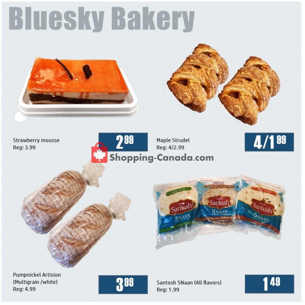 Blue Sky Supermarket flyer from Friday May 29, 2020 to Thursday June 4, 2020 - page 1