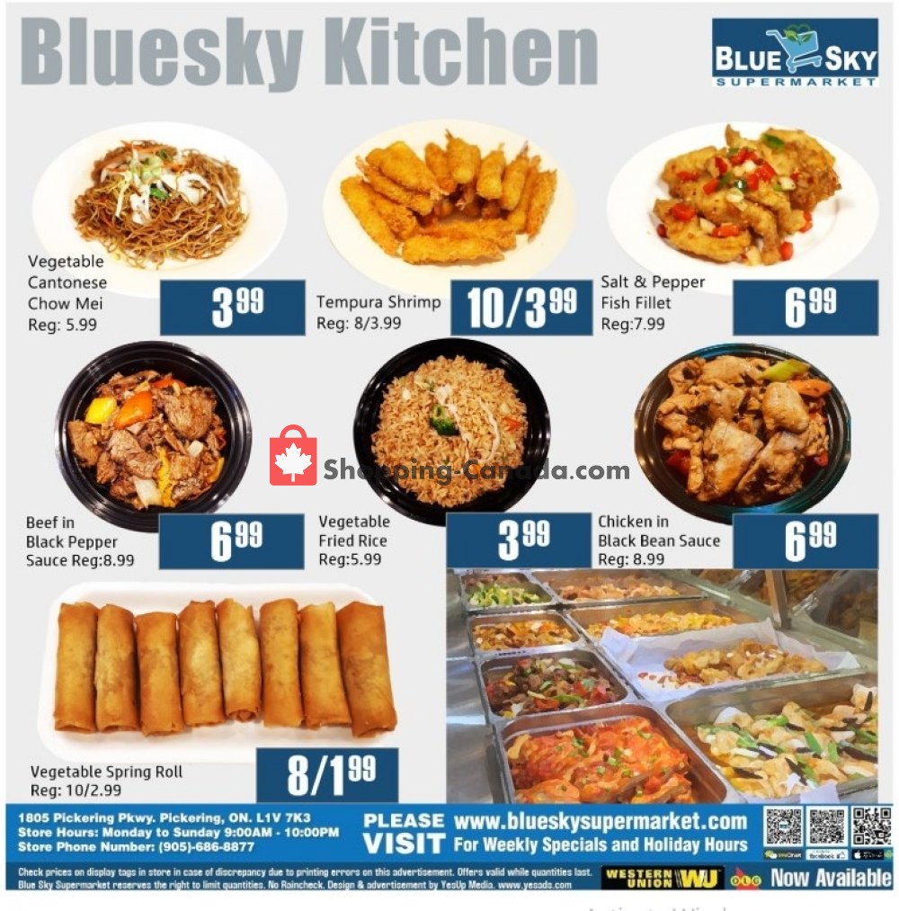 Blue Sky Supermarket flyer from Friday May 29, 2020 to Thursday June 4, 2020 - page 2