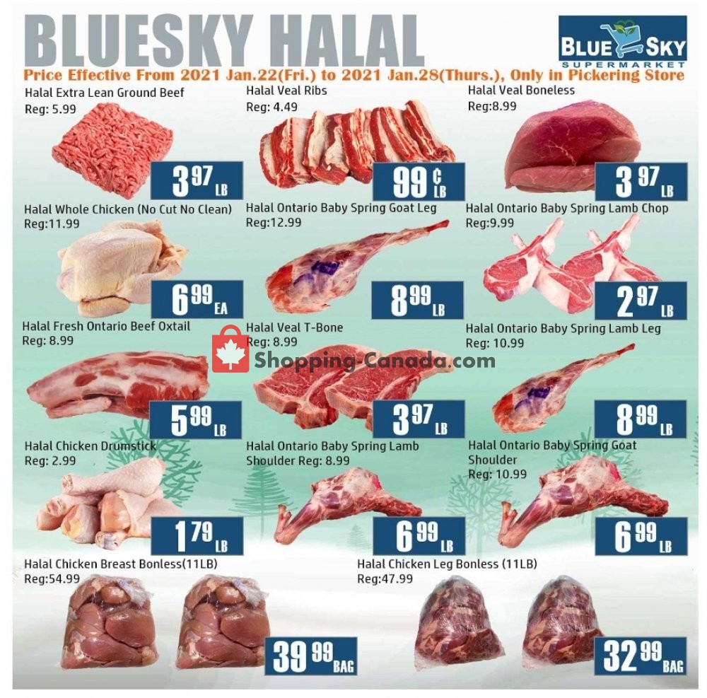 Blue Sky Supermarket flyer from Friday January 22, 2021 to Thursday January 28, 2021 - page 2