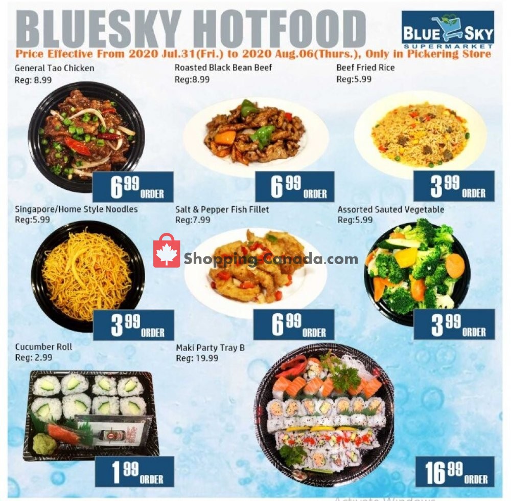 Blue Sky Supermarket flyer from Friday July 31, 2020 to Thursday August 6, 2020 - page 4