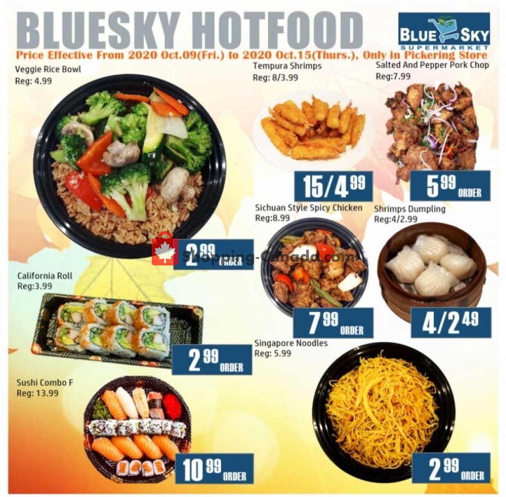 Blue Sky Supermarket flyer from Friday October 9, 2020 to Thursday October 15, 2020 - page 4