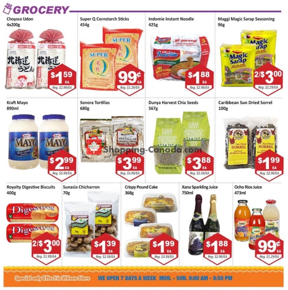 Blue Sky Supermarket flyer from Friday November 8, 2019 to Thursday November 14, 2019 - page 2