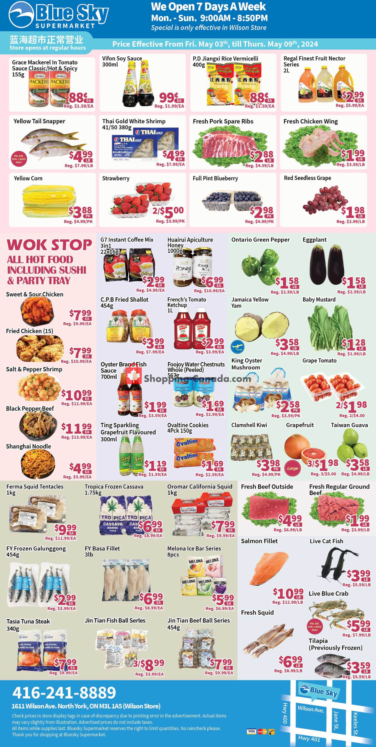 Blue Sky Supermarket flyer from Friday May 3, 2024 to Thursday May 9, 2024 - page 2