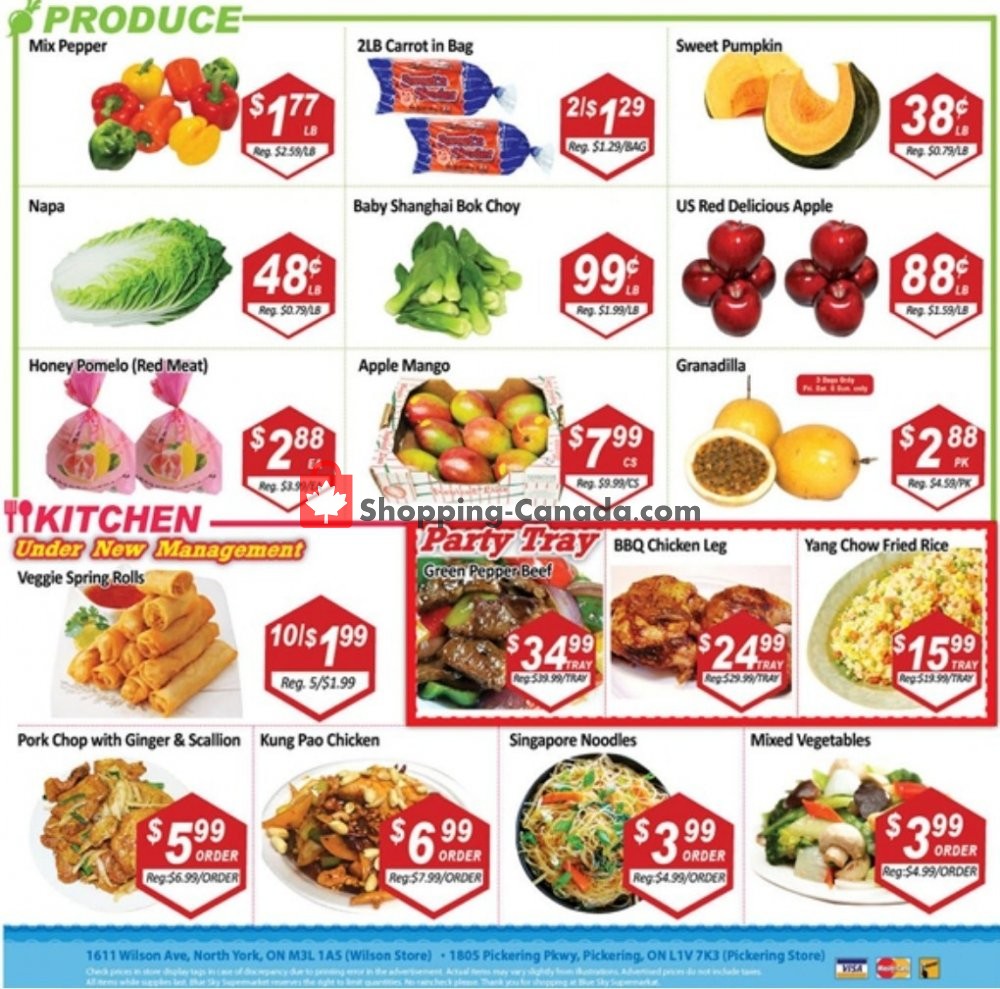 Blue Sky Supermarket flyer from Friday October 19, 2018 to Thursday October 25, 2018 - page 3