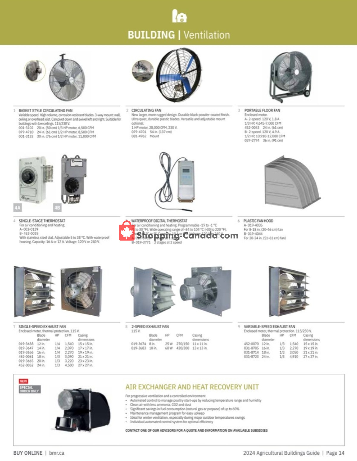 BMR flyer from Monday January 1, 2024 to Tuesday December 31, 2024 - page 14