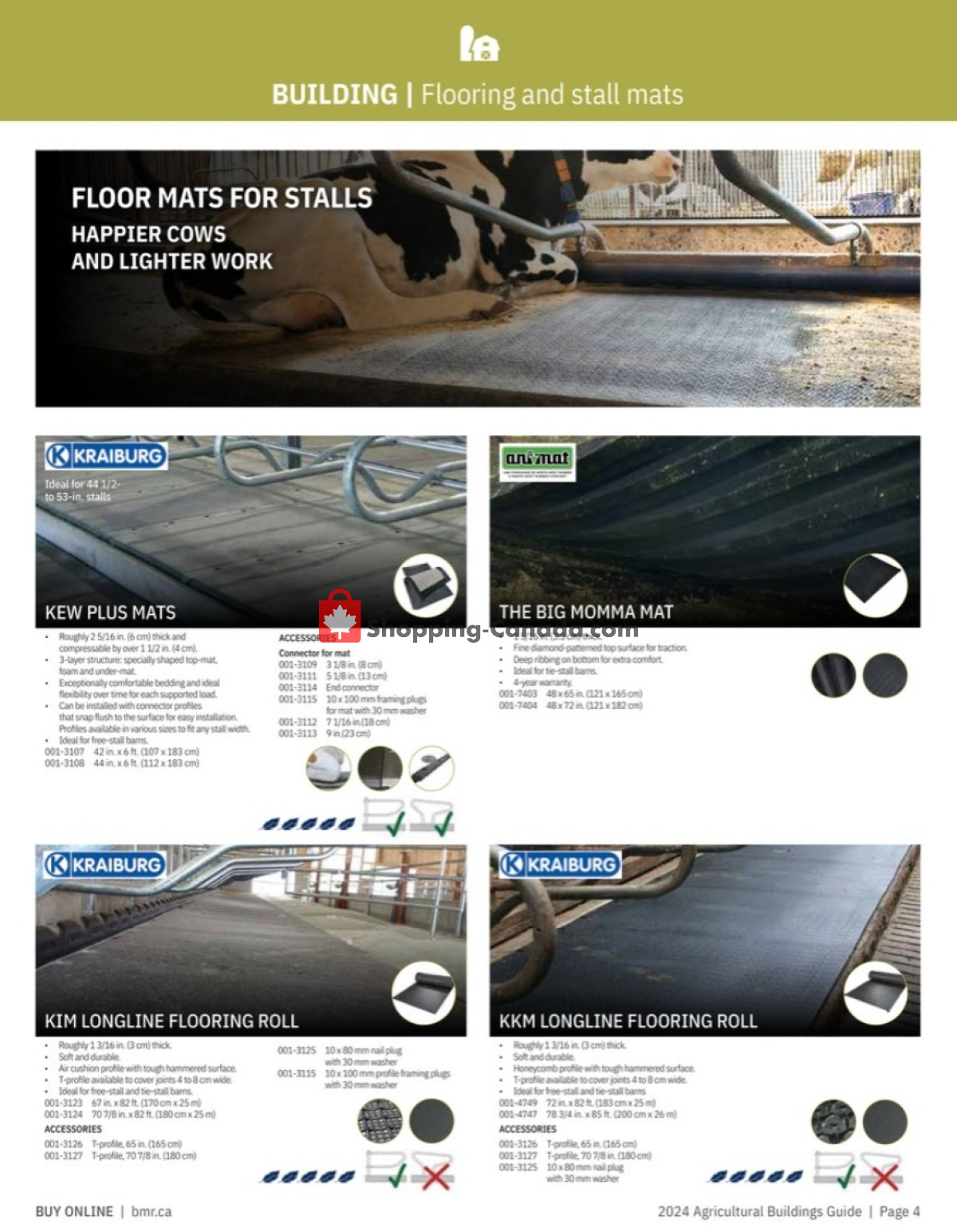 BMR flyer from Monday January 1, 2024 to Tuesday December 31, 2024 - page 4