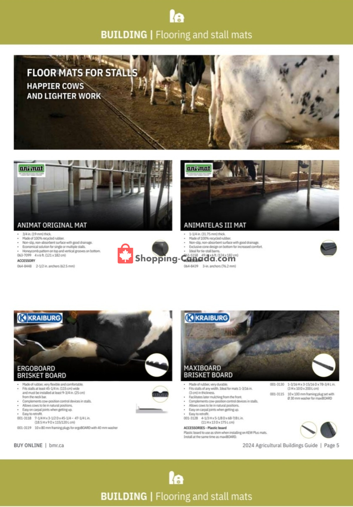 BMR flyer from Monday January 1, 2024 to Tuesday December 31, 2024 - page 5