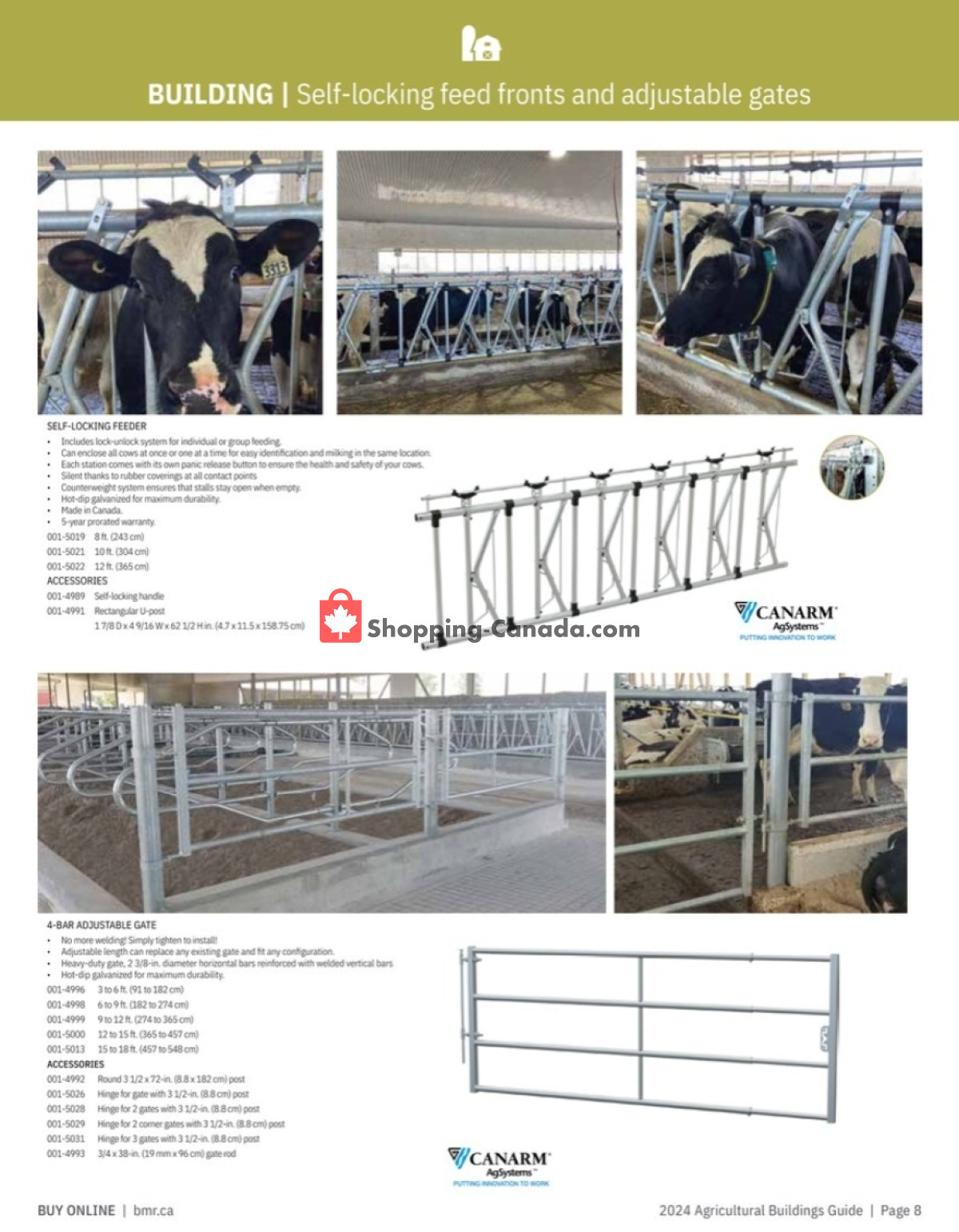 BMR flyer from Monday January 1, 2024 to Tuesday December 31, 2024 - page 8