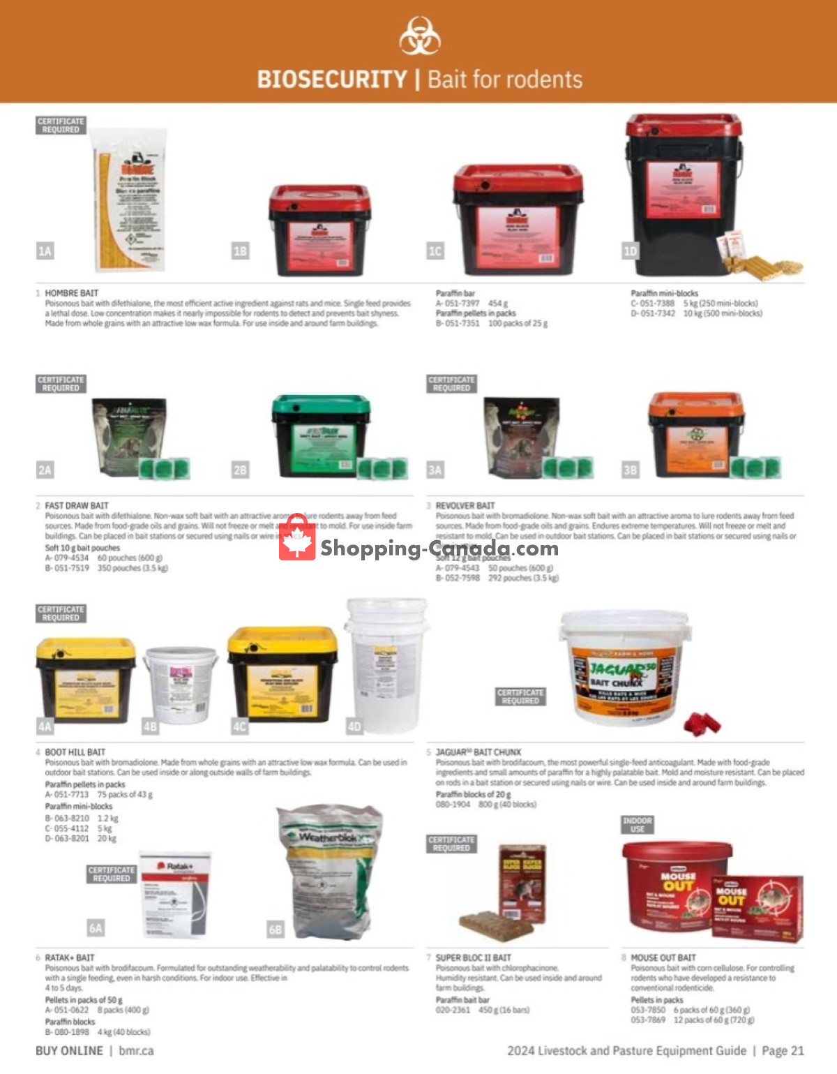 BMR flyer from Monday January 1, 2024 to Tuesday December 31, 2024 - page 21